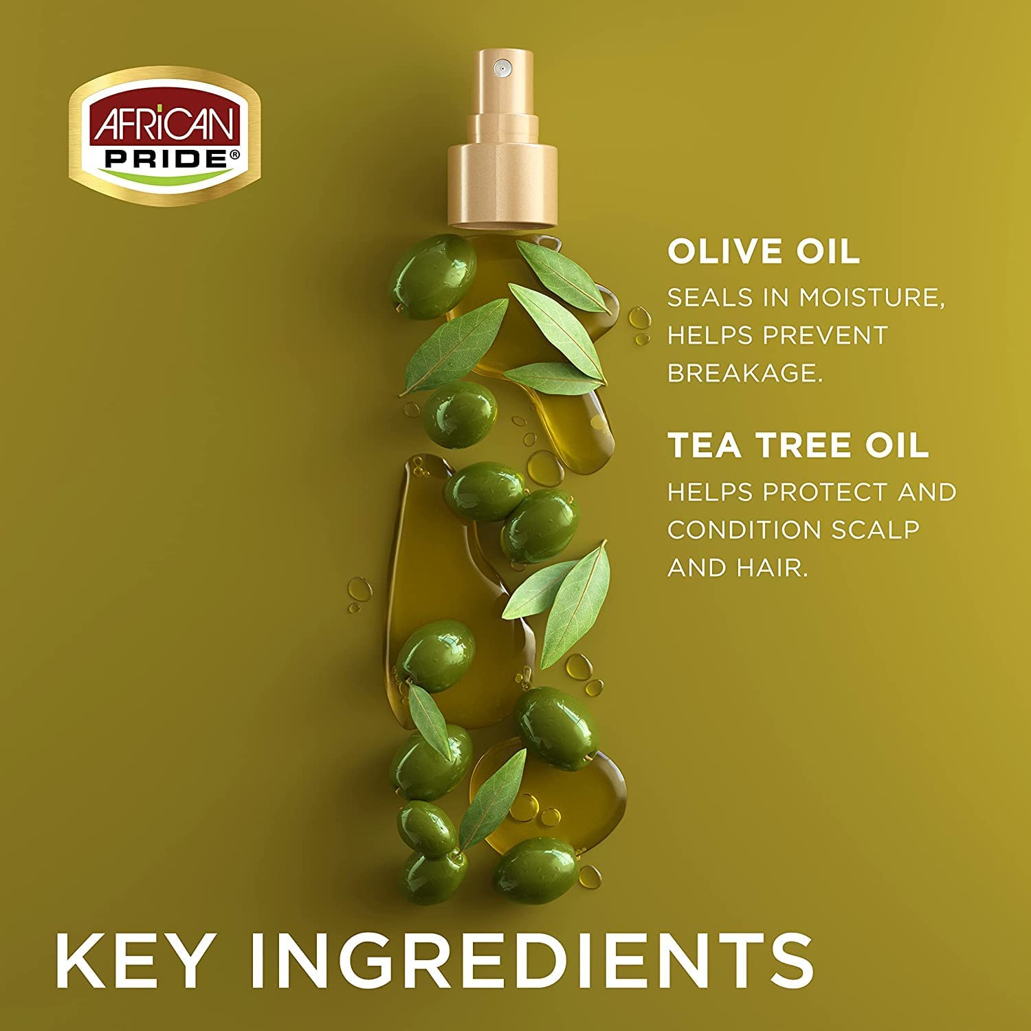 Foto 7 pulgar | Champú Y Acondicionador African Pride Olive Miracle 350 Ml - Venta Internacional.