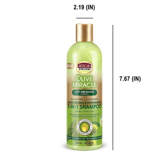 Foto 7 | Champú Y Acondicionador African Pride Olive Miracle 350 Ml - Venta Internacional.