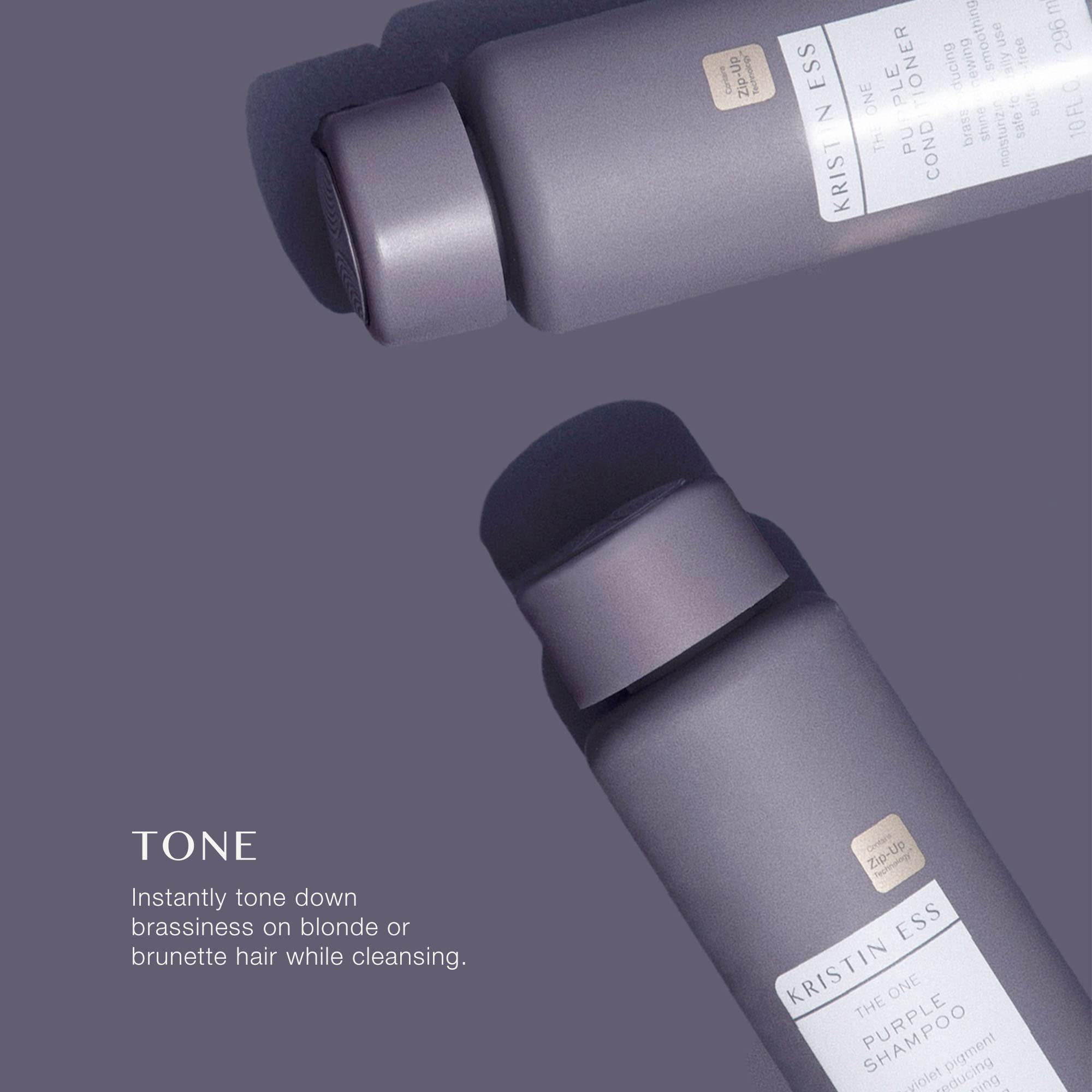 Foto 8 pulgar | Champú Kristin Ess Hair The One Purple Tonificante Para Cabello Rubio, 300 Ml - Venta Internacional.