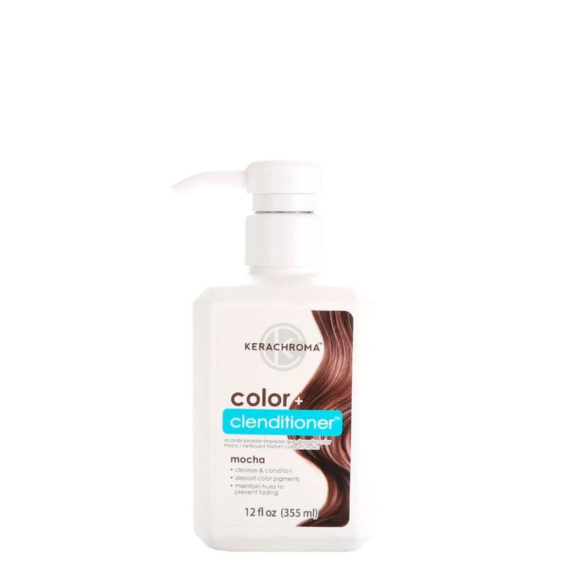 Foto 2 pulgar | Keracolor Acondicionador Depositador De Color Mocha 355ml.