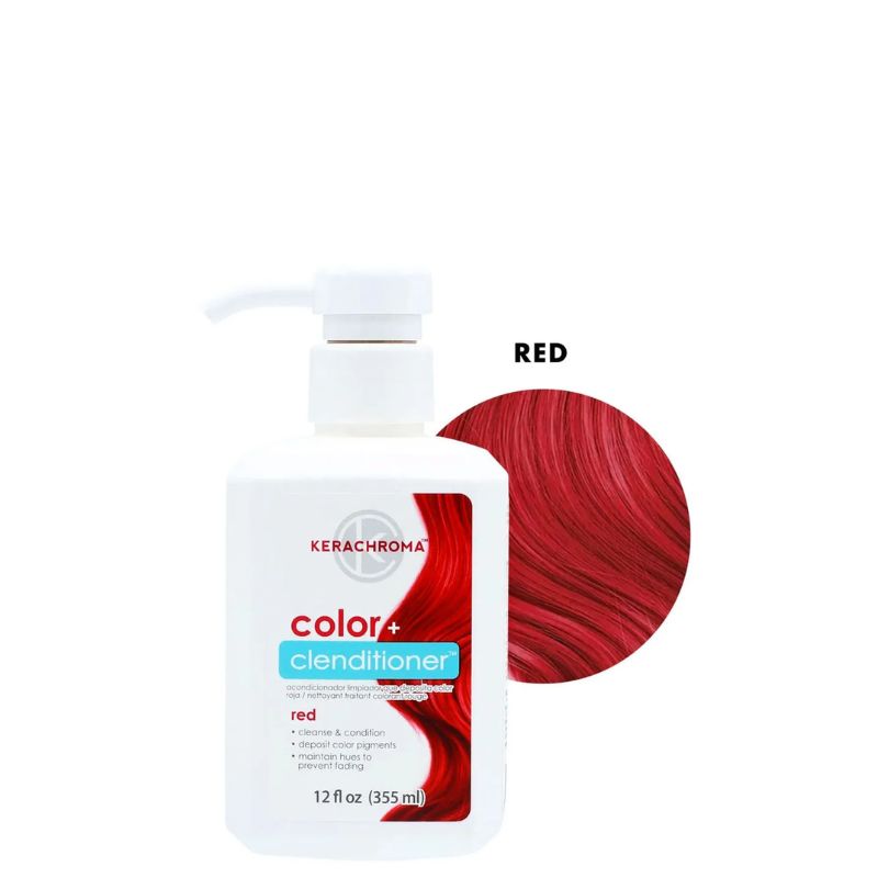 Foto 2 pulgar | Keracolor Acondicionador Depositador De Color Red 355ml.