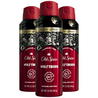 Foto 1 | Desodorante en Aerosol Old Spice Wolfthorn 3 Piezas-Venta Internacional