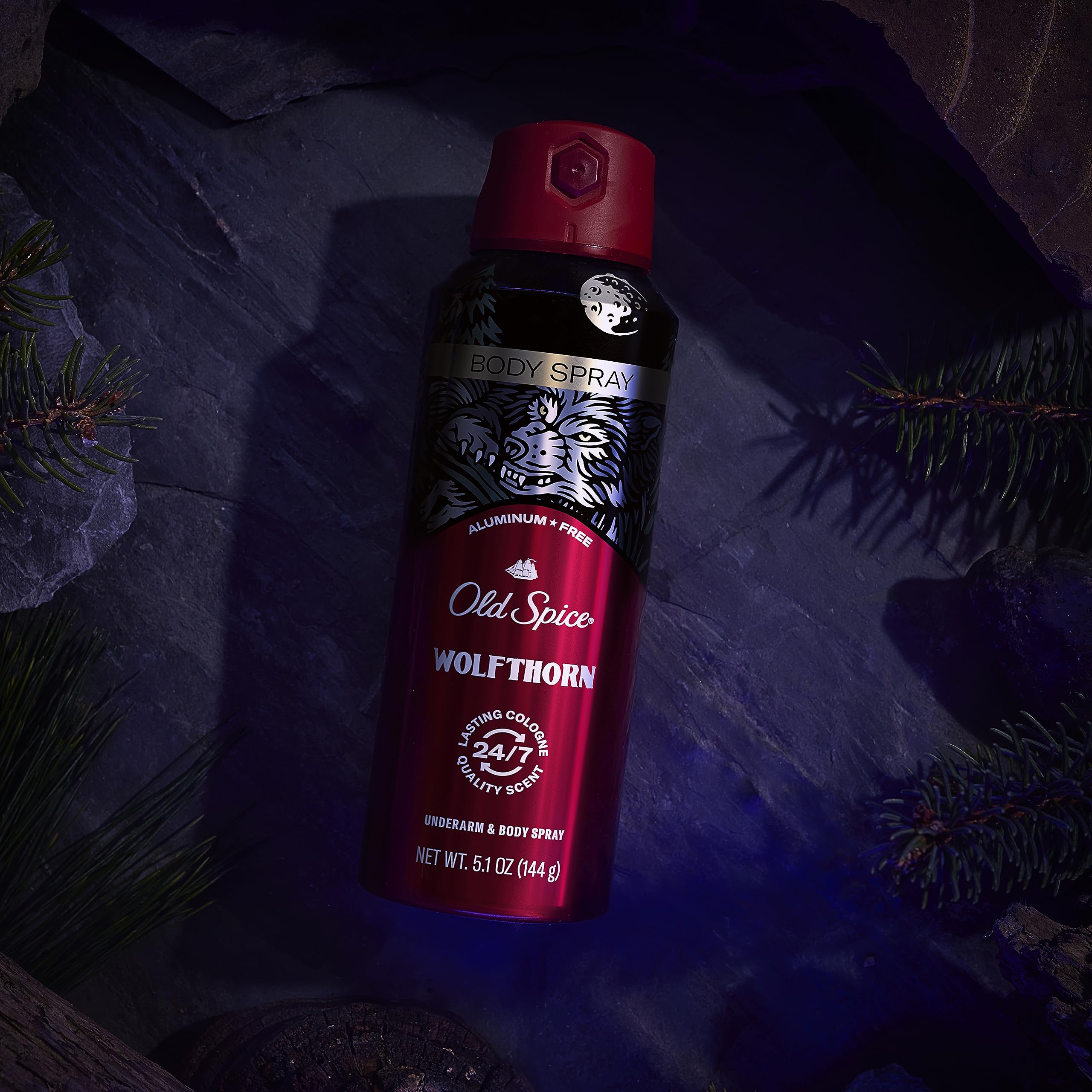 Foto 2 | Desodorante en Aerosol Old Spice Wolfthorn 3 Piezas-Venta Internacional