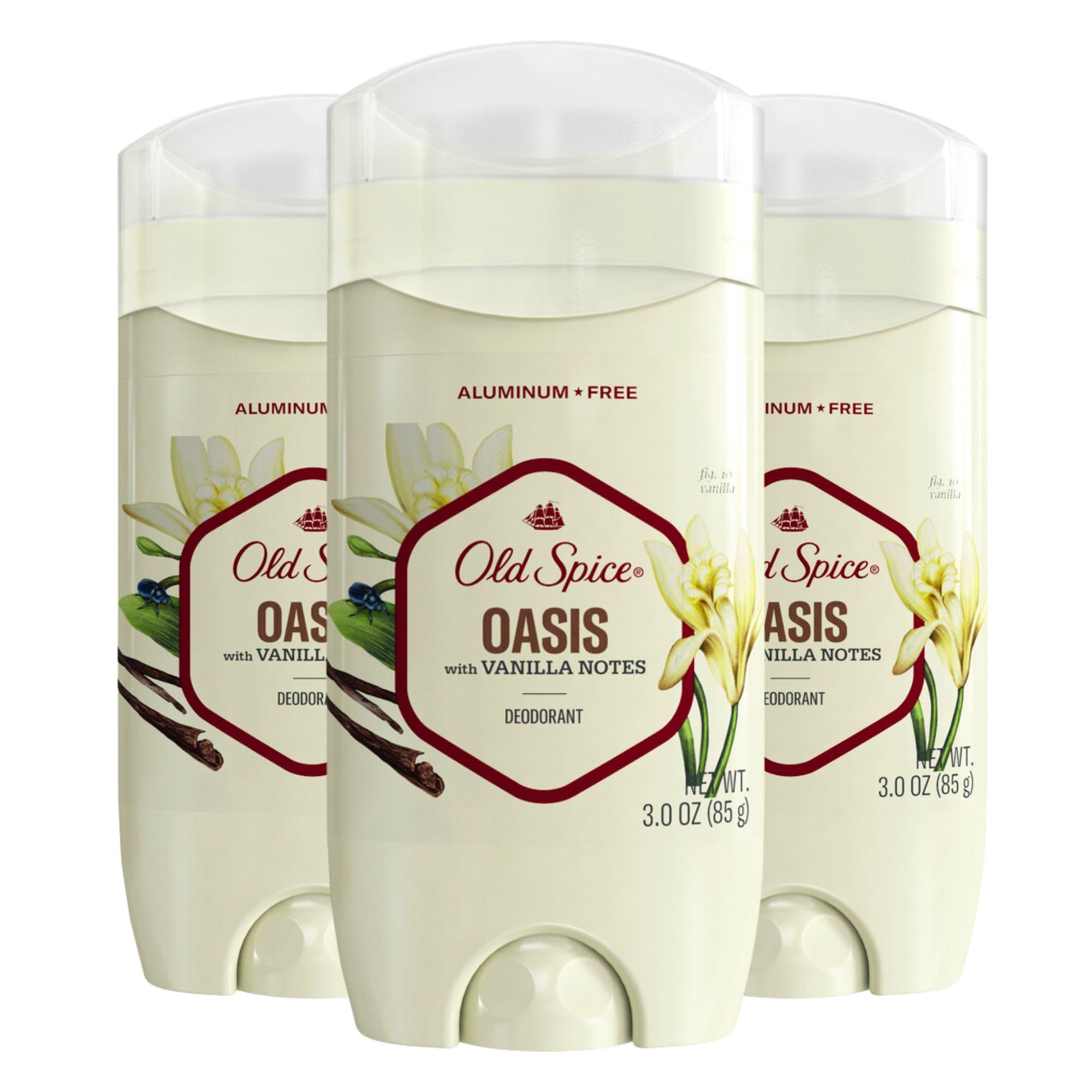 Foto 1 | Desodorante Old Spice Oasis Con Vainilla Para Hombre, 90 Ml (paquete De 3) - Venta Internacional.