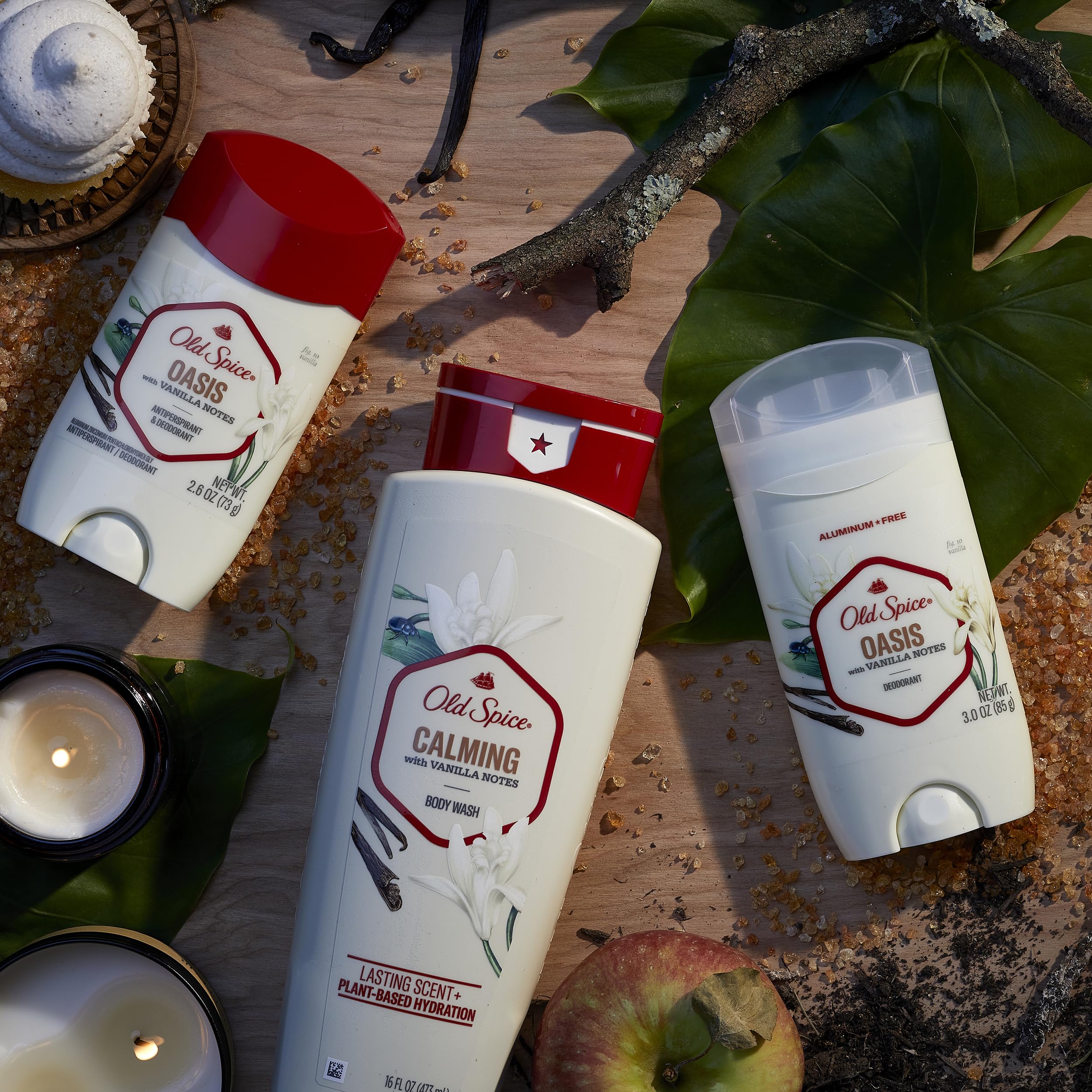 Foto 6 pulgar | Desodorante Old Spice Oasis Con Vainilla Para Hombre, 90 Ml (paquete De 3) - Venta Internacional.