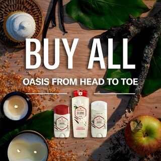 Foto 6 | Desodorante Old Spice Oasis Con Vainilla Para Hombre, 90 Ml (paquete De 3) - Venta Internacional.