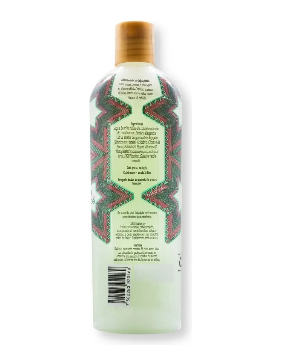 Foto 3 pulgar | Shampoo Huichol Artesanal Anticaída Jojoba & Bergamota + Termo de Agua de Regalo Güish