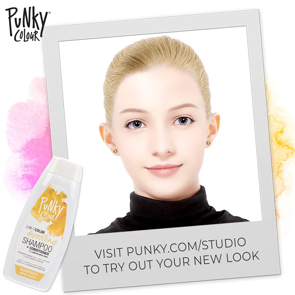 Foto 4 | Champú Y Acondicionador Punky Blondetastic 3 En 1 250 Ml - Venta Internacional.