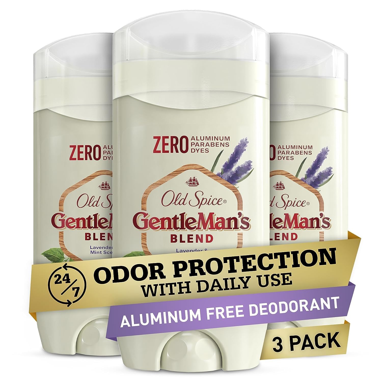 Foto 2 pulgar | Desodorante Old Spice Gentleman's Collection Lavanda Y Menta 90 Ml - Venta Internacional.