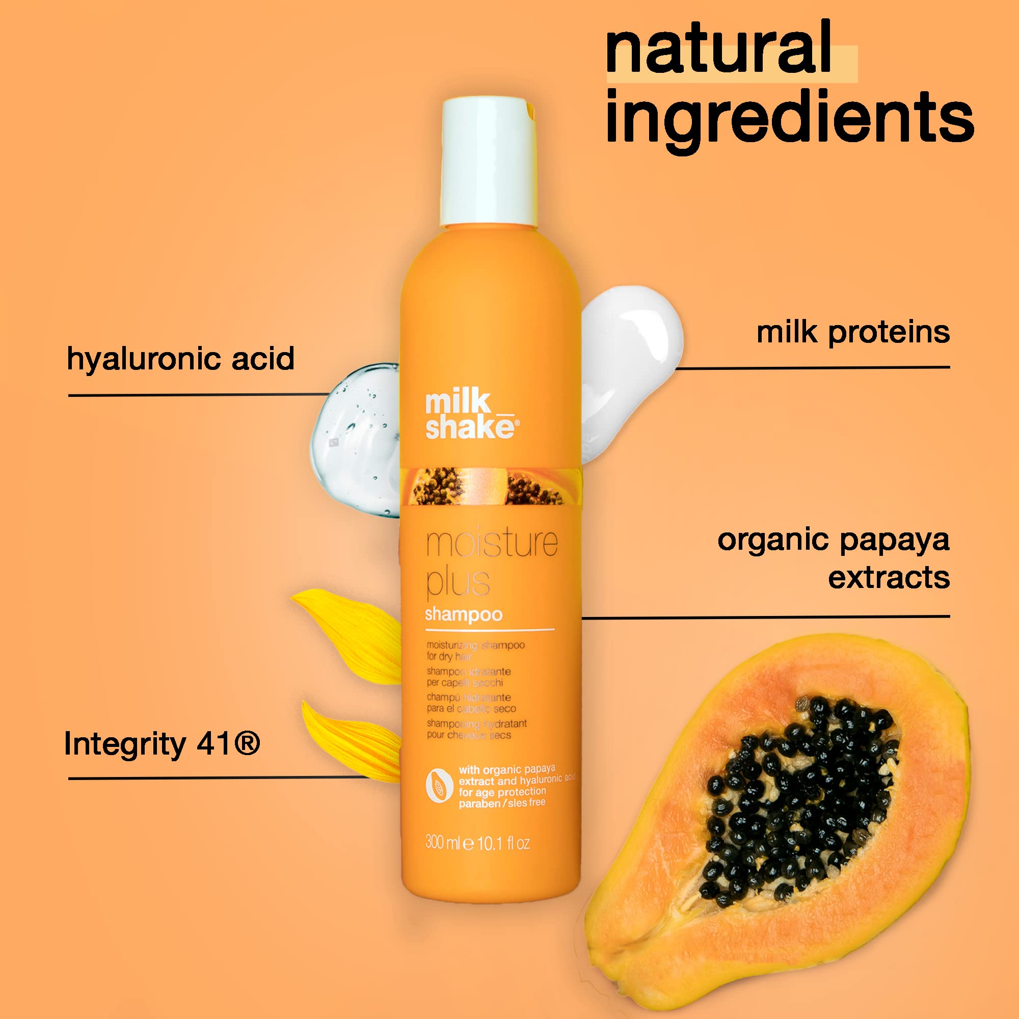 Foto 6 pulgar | Champú Milk_shake Moisture Plus 300 Ml - Venta Internacional.