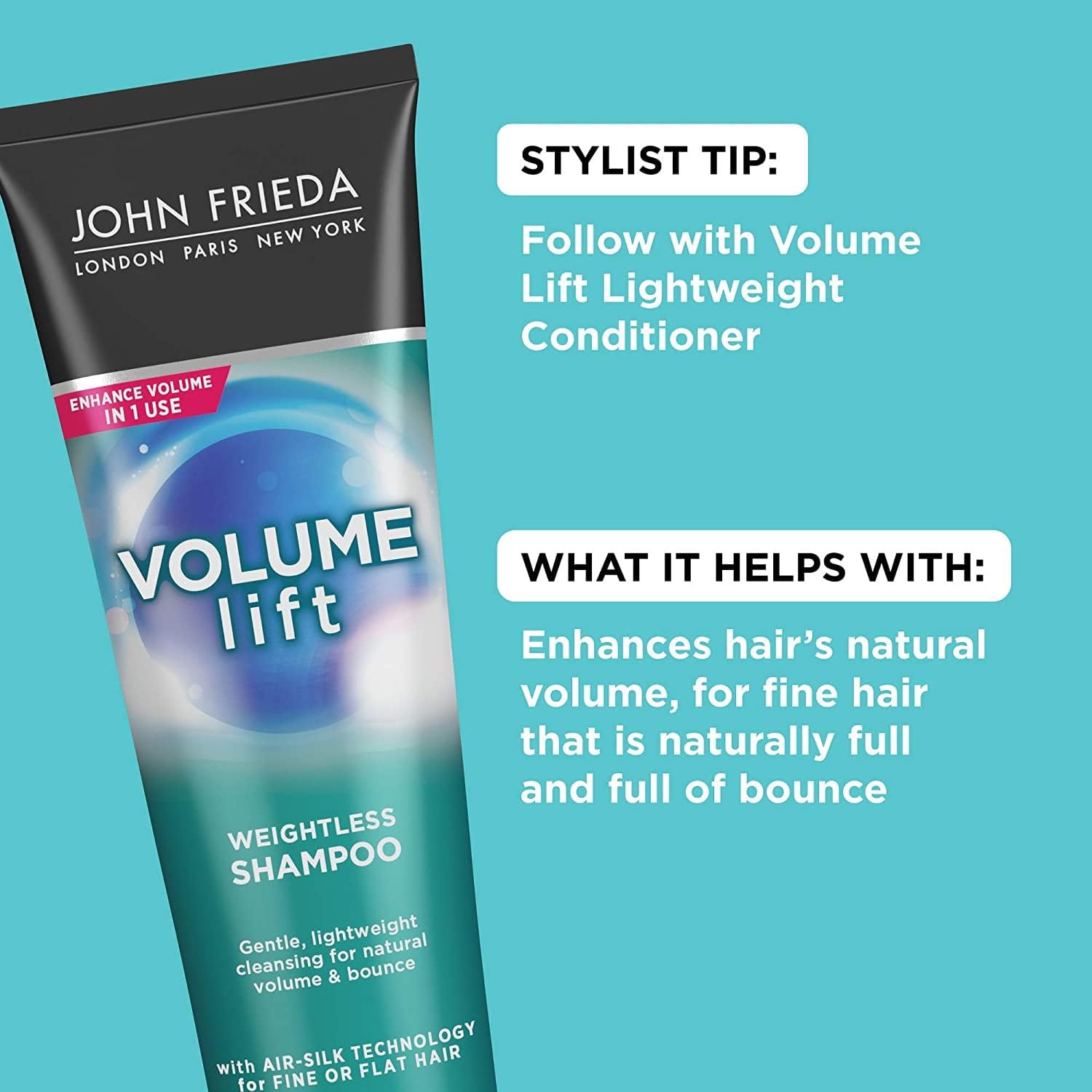 Foto 5 pulgar | Champú John Frieda Volume Lift Lightweight, 250 Ml (paquete De 2) - Venta Internacional.