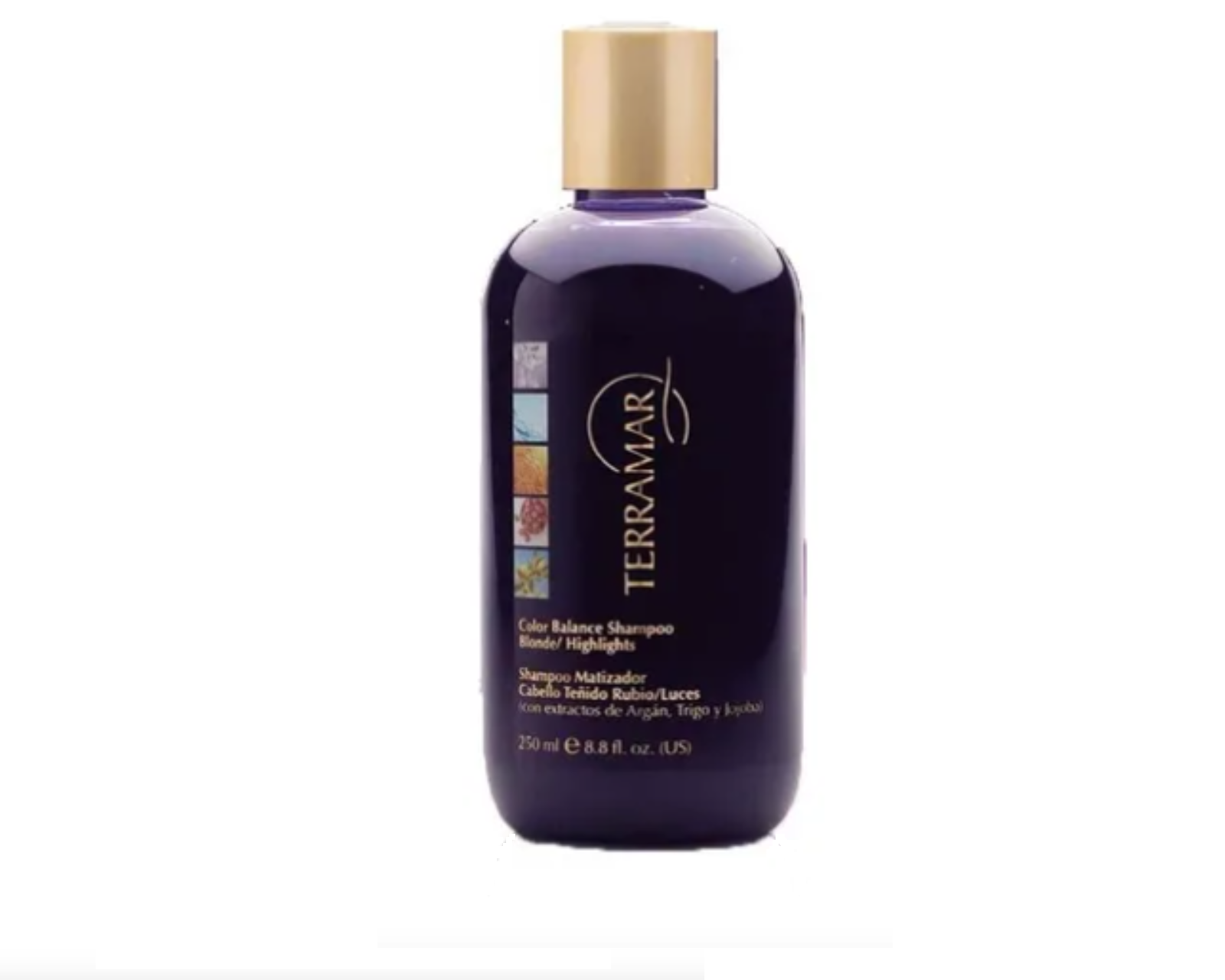 Foto 1 | Shampoo Terramar Capilar Shampoo Matizador De Argan En Botella De 250ml Por 1 Unidad