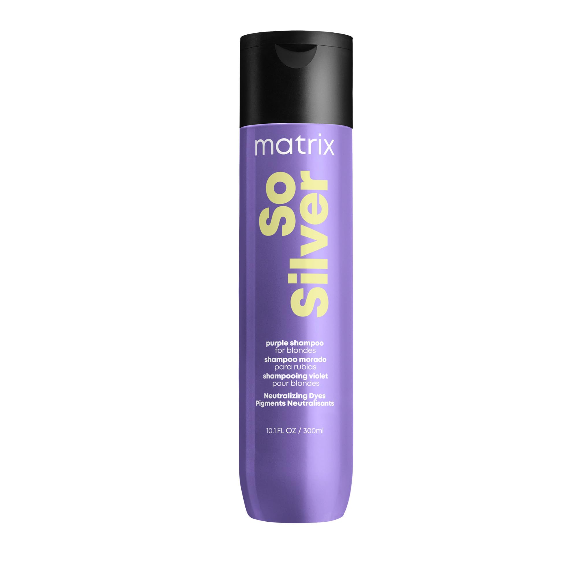 Foto 2 pulgar | Champú Matrix So Silver Purple De 300 Ml Que Neutraliza Los Tonos Amarillos - Venta Internacional.