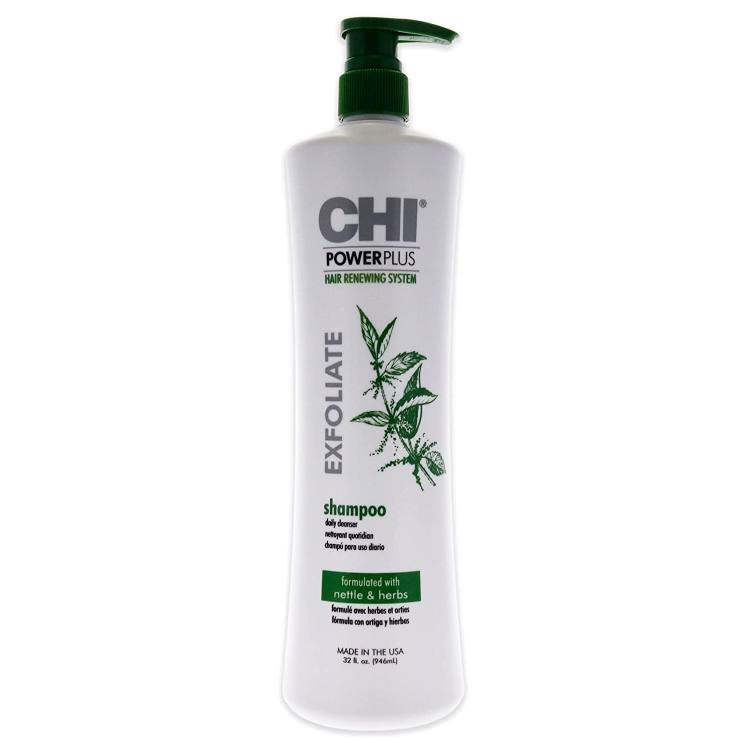 Foto 2 pulgar | Champú Exfoliante Chi Powerplus Scalp Renew System 946 Ml - Venta Internacional.