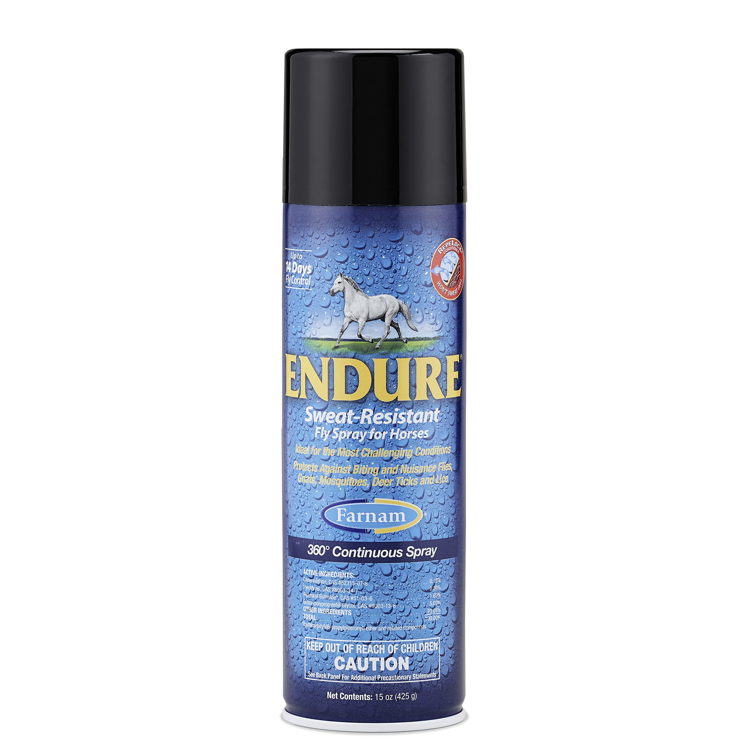 Foto 1 | Aerosol Para Moscas De Caballo Farnam Endure, Resistente Al Sudor, 450 Ml, 14 Días - Venta Internacional.