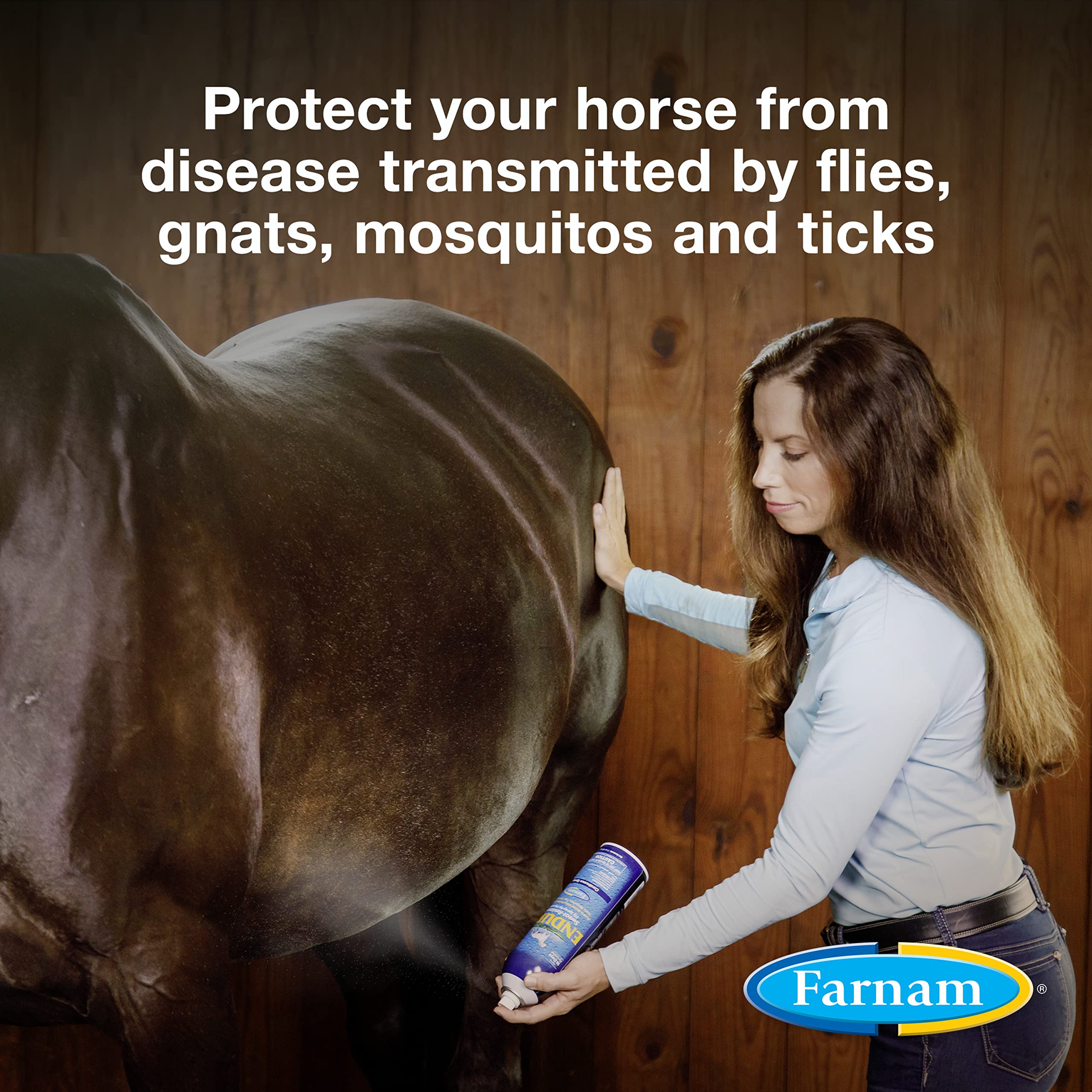 Foto 3 pulgar | Aerosol Para Moscas De Caballo Farnam Endure, Resistente Al Sudor, 450 Ml, 14 Días - Venta Internacional.