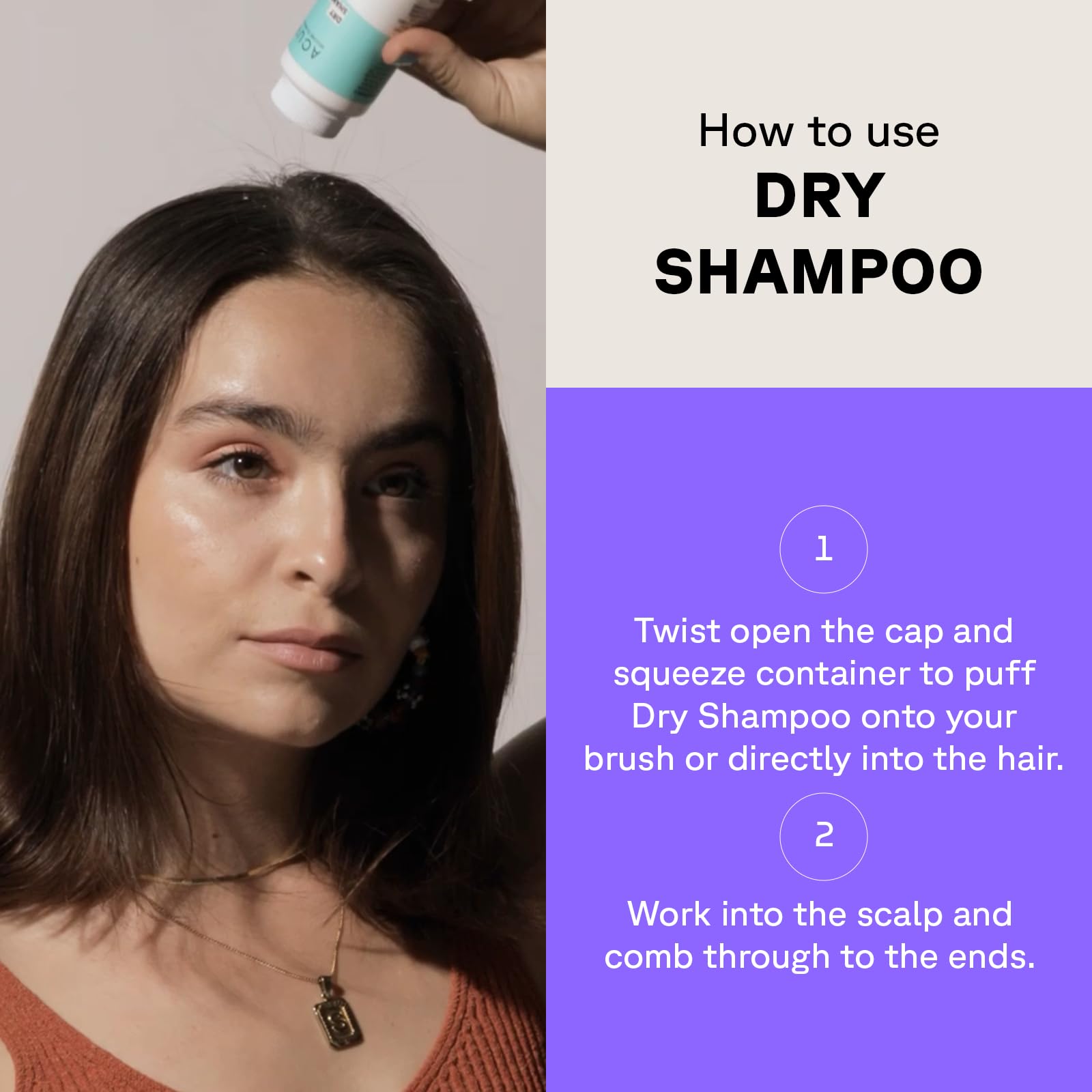 Foto 5 pulgar | Shampoo Rosemary And Cocoa Acure 48 g-Venta Internacional