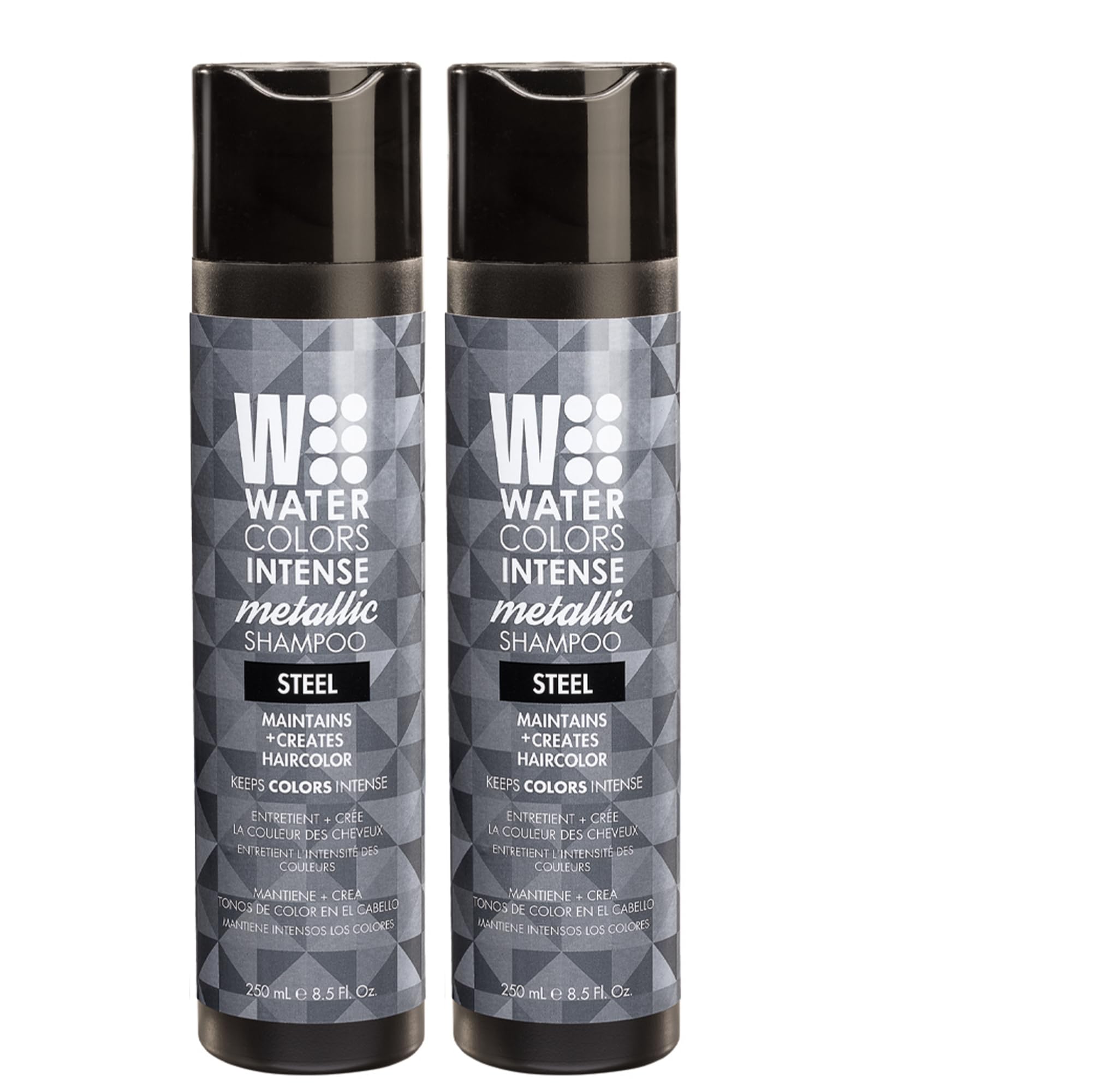 Foto 2 pulgar | Champú Watercolors Intense Metallic Steel 240 Ml (2 Unidades) - Venta Internacional.