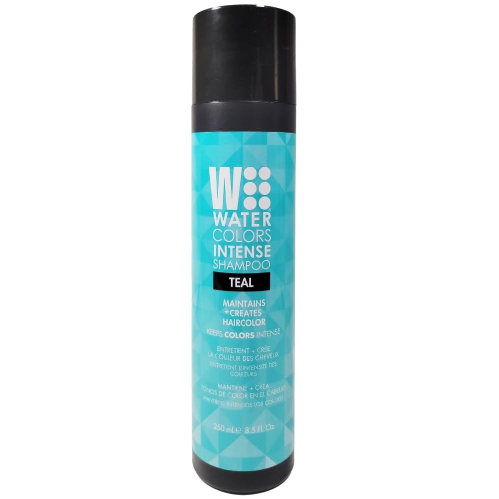 Foto 2 pulgar | Champú Watercolors Intense Color Depositing Teal 250 Ml - Venta Internacional.