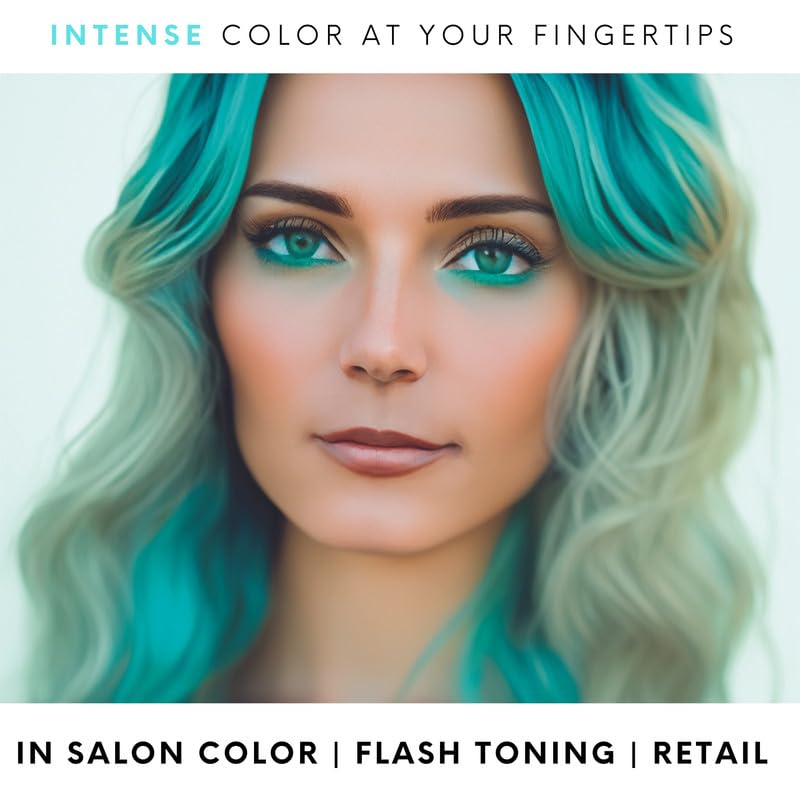 Foto 4 pulgar | Champú Watercolors Intense Color Depositing Teal 250 Ml - Venta Internacional.