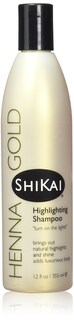 Foto 1 | Champú Shikai Henna Gold Highlight Para Hidratar El Cabello, 355 Ml - Venta Internacional.