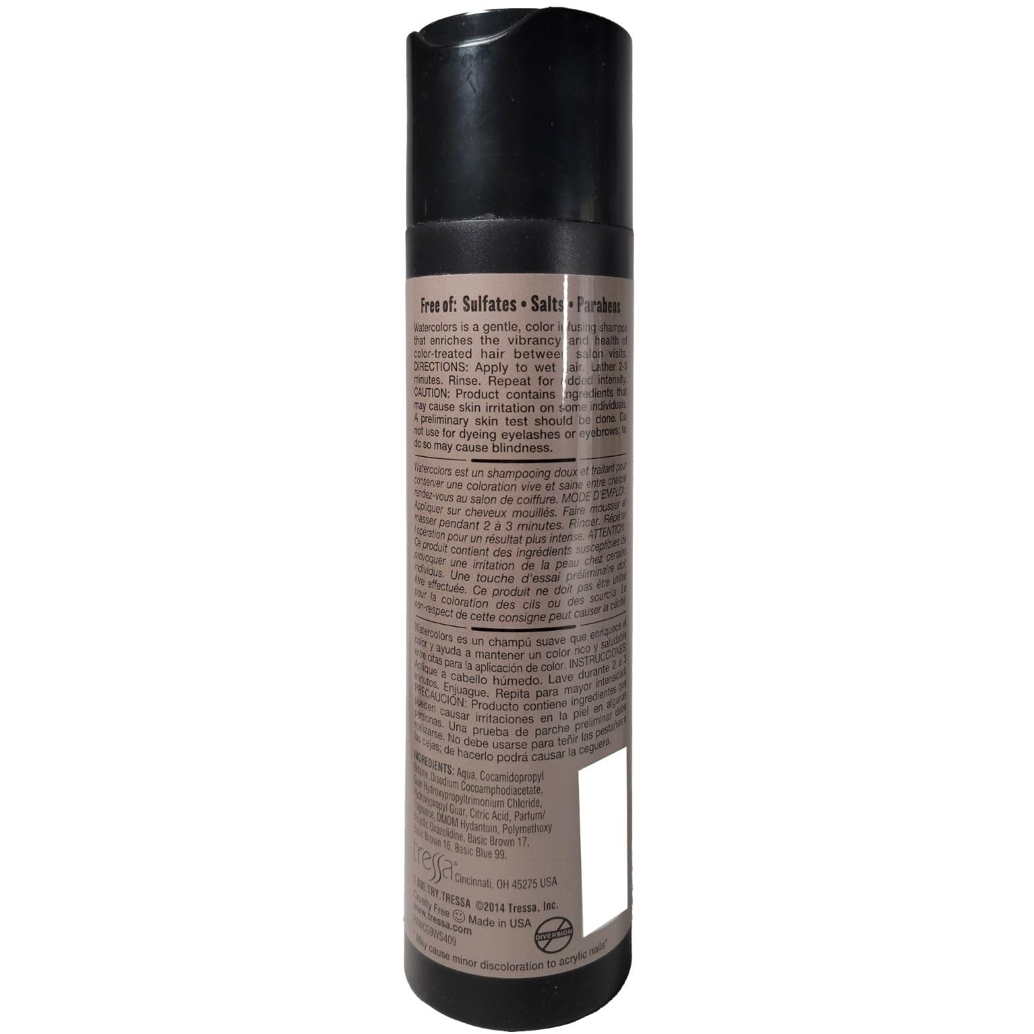Foto 8 pulgar | Champú Watercolors Depositing Color Depositing Mocha Drench 250 Ml - Venta Internacional.