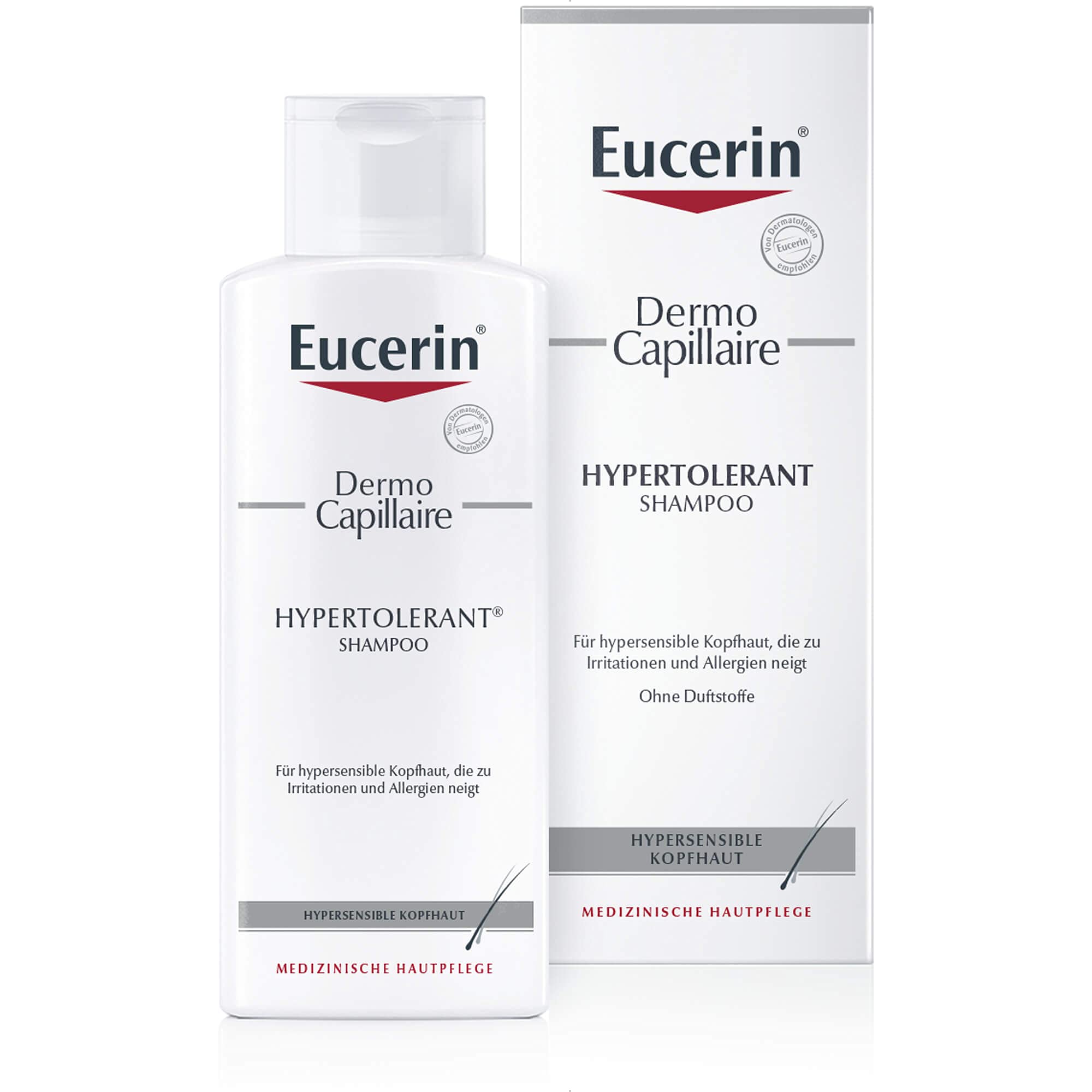 Foto 2 pulgar | Champú Eucerin Dermo Capillary Extra Tolerability 250 Ml - Venta Internacional.