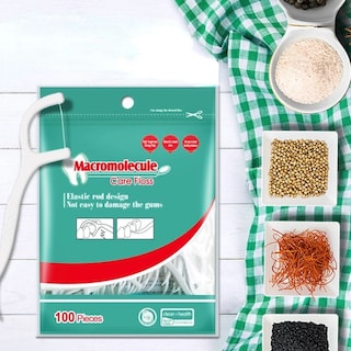 Foto 8 | Hilo Dental Set 100 Piezas Limpieza Bucal Dientes Higiene