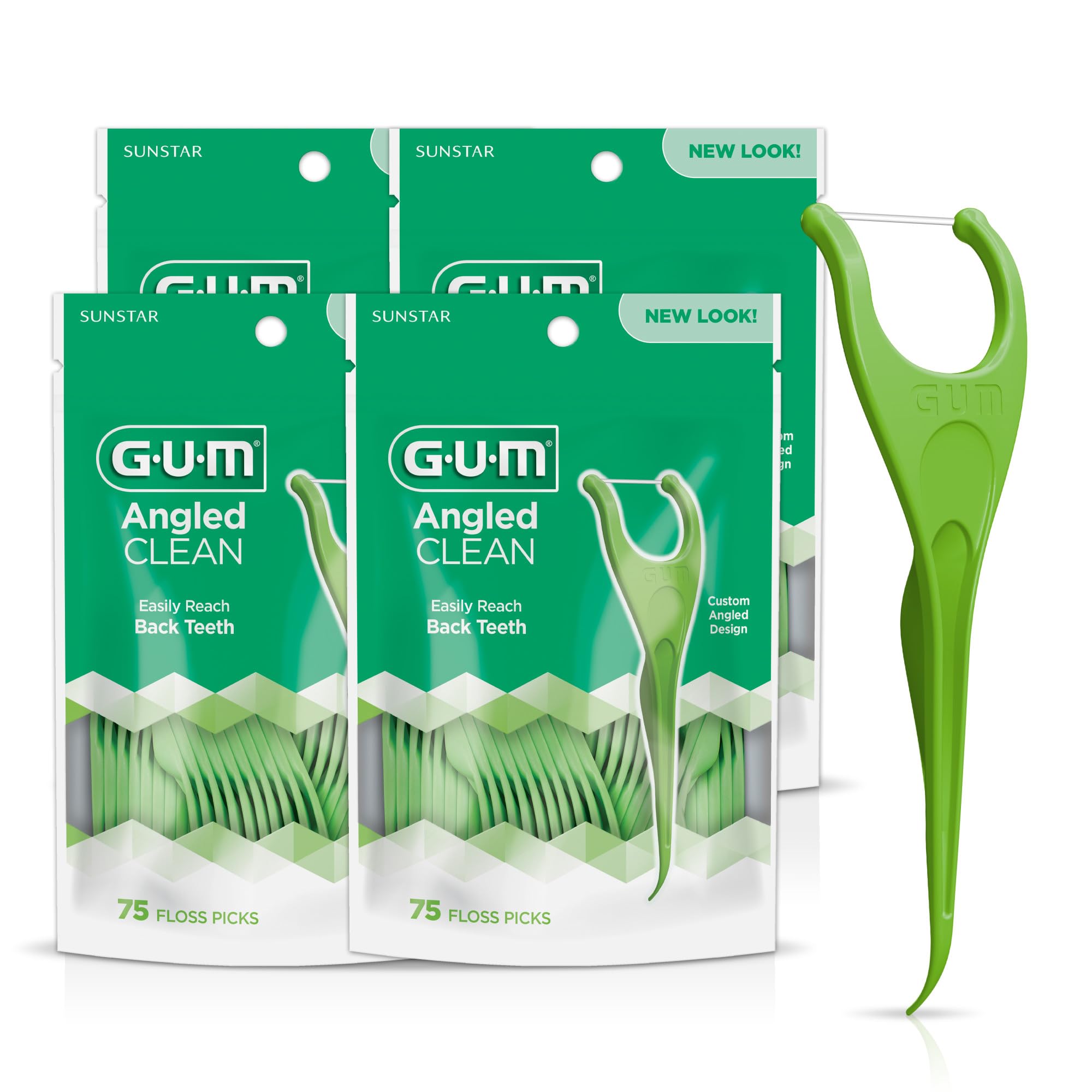Foto 2 pulgar | Palillos de Hilo Dental GUM 4 Bolsas Venta Internacional