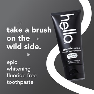 Foto 2 | Pasta de Dientes Hello con Carbón Activado para Blanquear Dientes 3 Piezas de 120 ml C/U - Venta Internacional