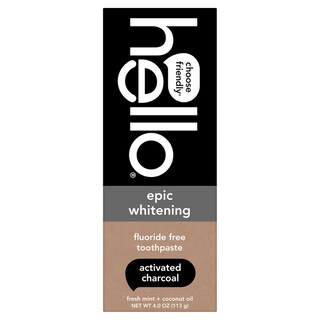 Foto 1 | Pasta De Dientes Hello Epic Whitening Charcoal Free 120ml - Venta Internacional.