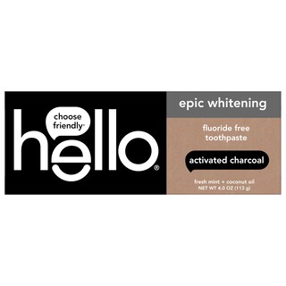 Foto 6 | Pasta De Dientes Hello Epic Whitening Charcoal Free 120ml - Venta Internacional.