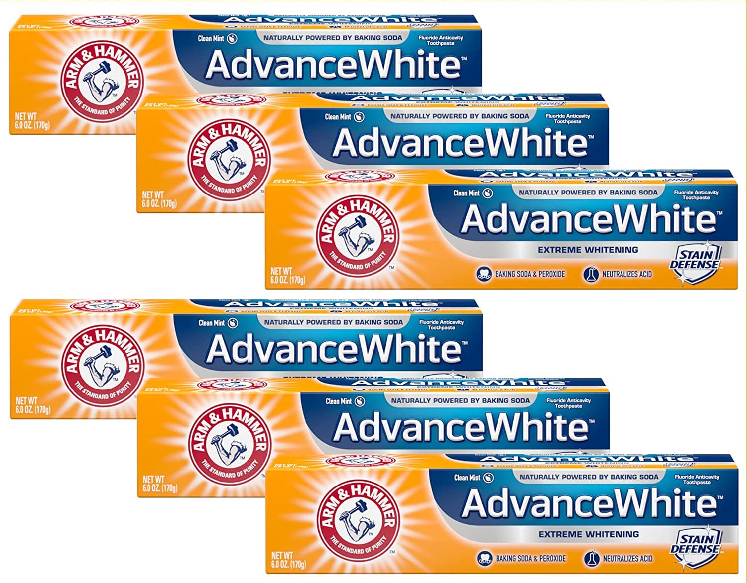Foto 2 pulgar | Pasta De Dientes Arm & Hammer Advance White Extreme Whitening 180 Ml - Venta Internacional.