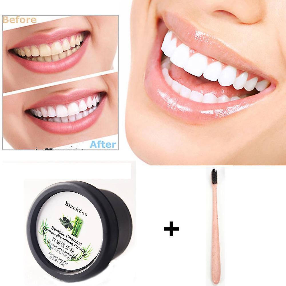 Foto 3 pulgar | Polvo Blanqueador De Dientes Huoguo Natural Organic 20g - Venta Internacional.