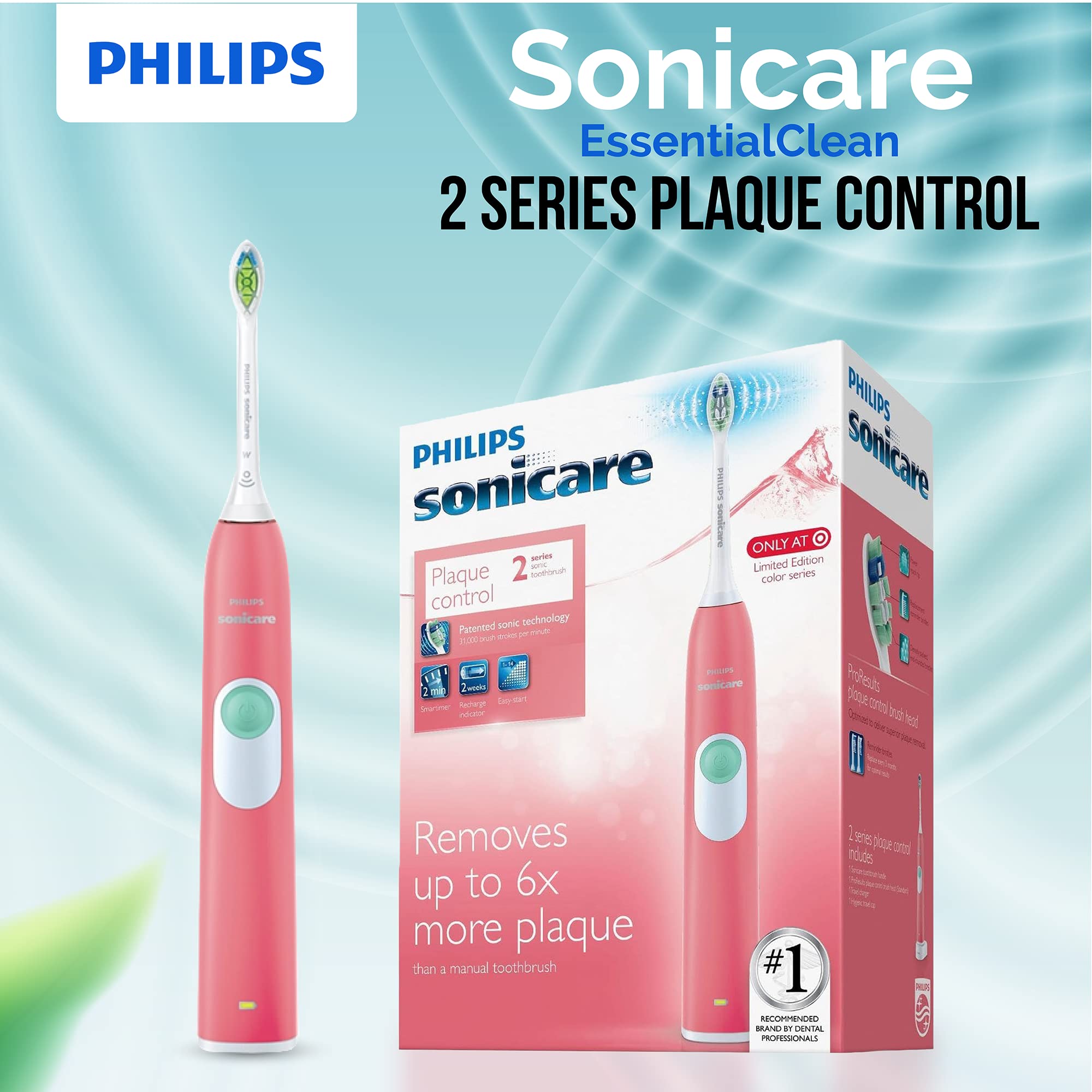 Foto 3 pulgar | Cepillo De Dientes Eléctrico Philips Sonicare Essentialclean Pink - Venta Internacional.