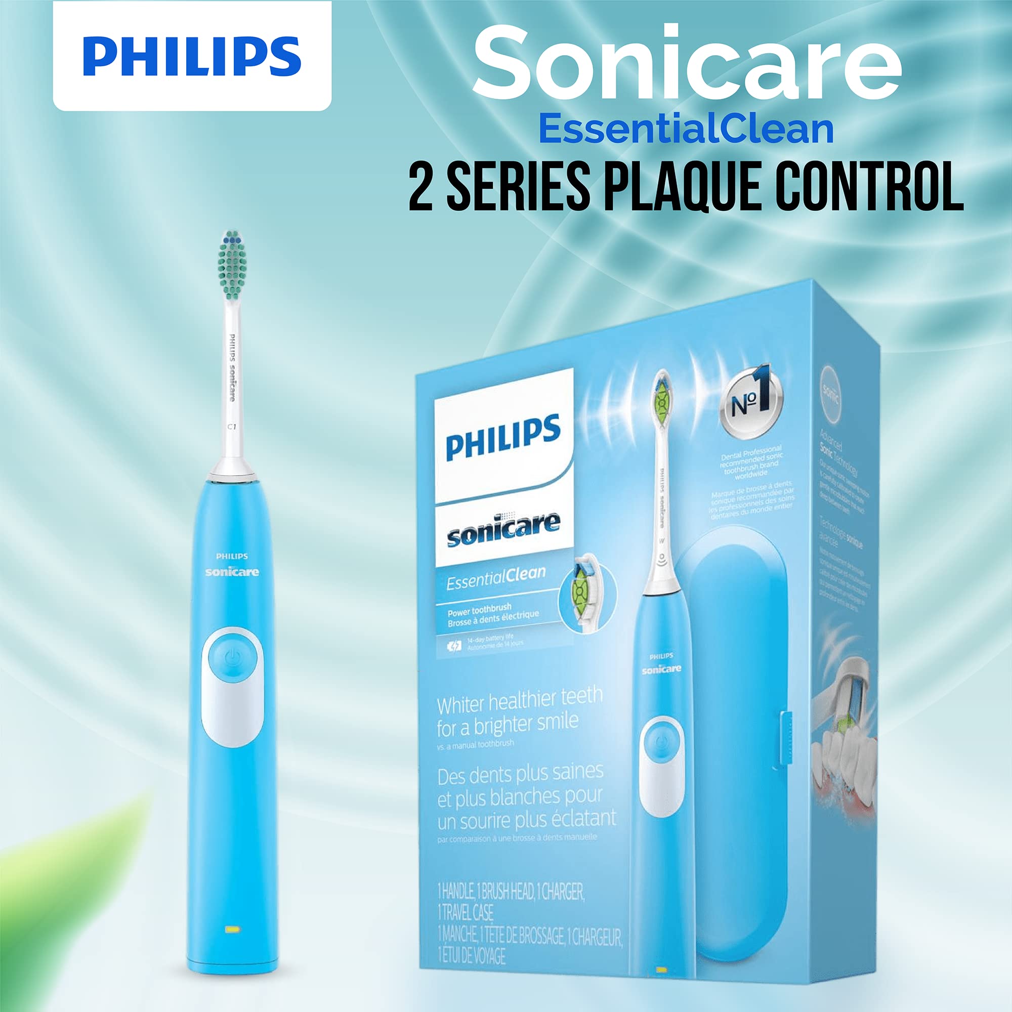 Foto 3 pulgar | Cepillo De Dientes Eléctrico Philips Sonicare Essentialclean Blue - Venta Internacional.