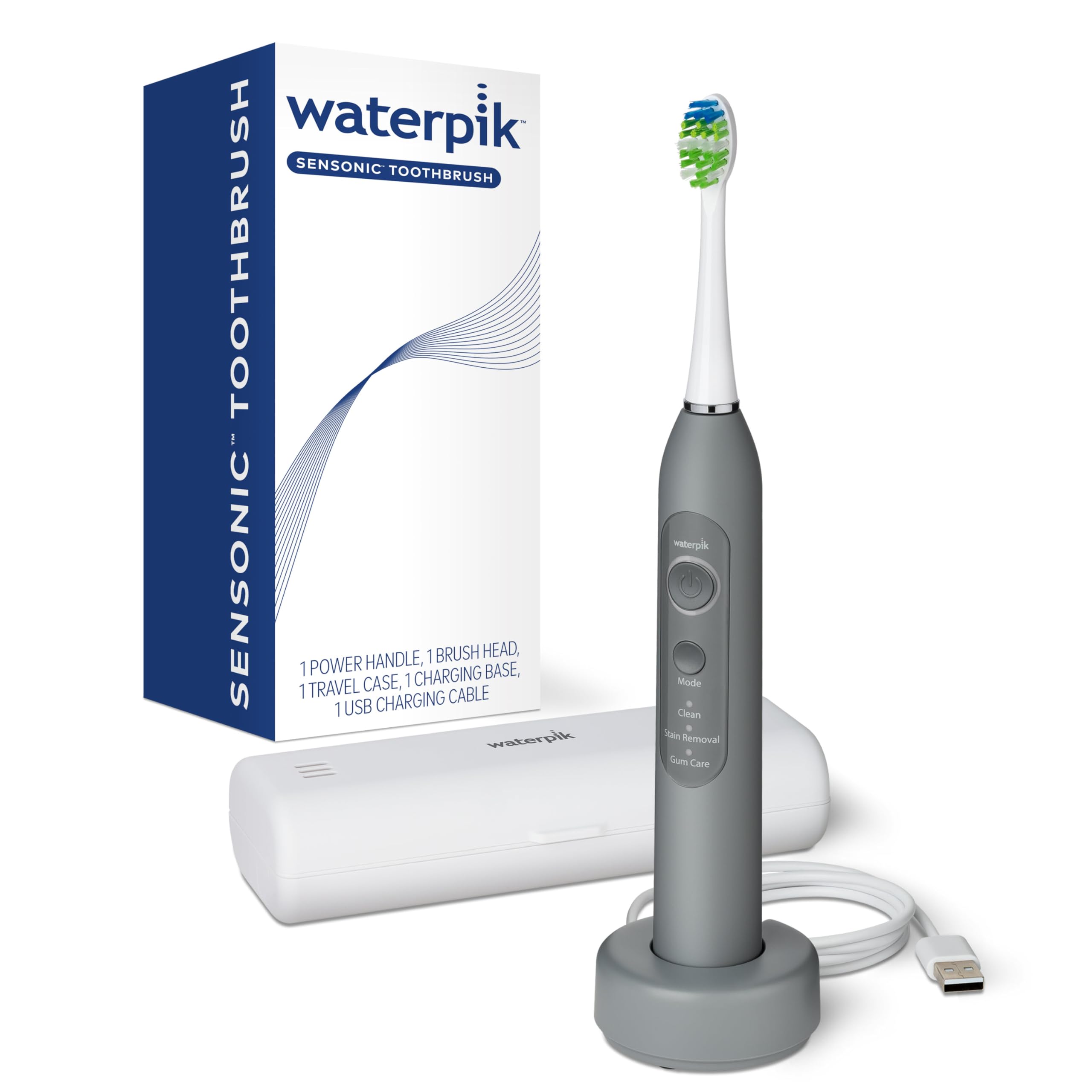 Foto 2 pulgar | Cepillo De Dientes Eléctrico Waterpik Sensonic Sonic Recargable - Venta Internacional.