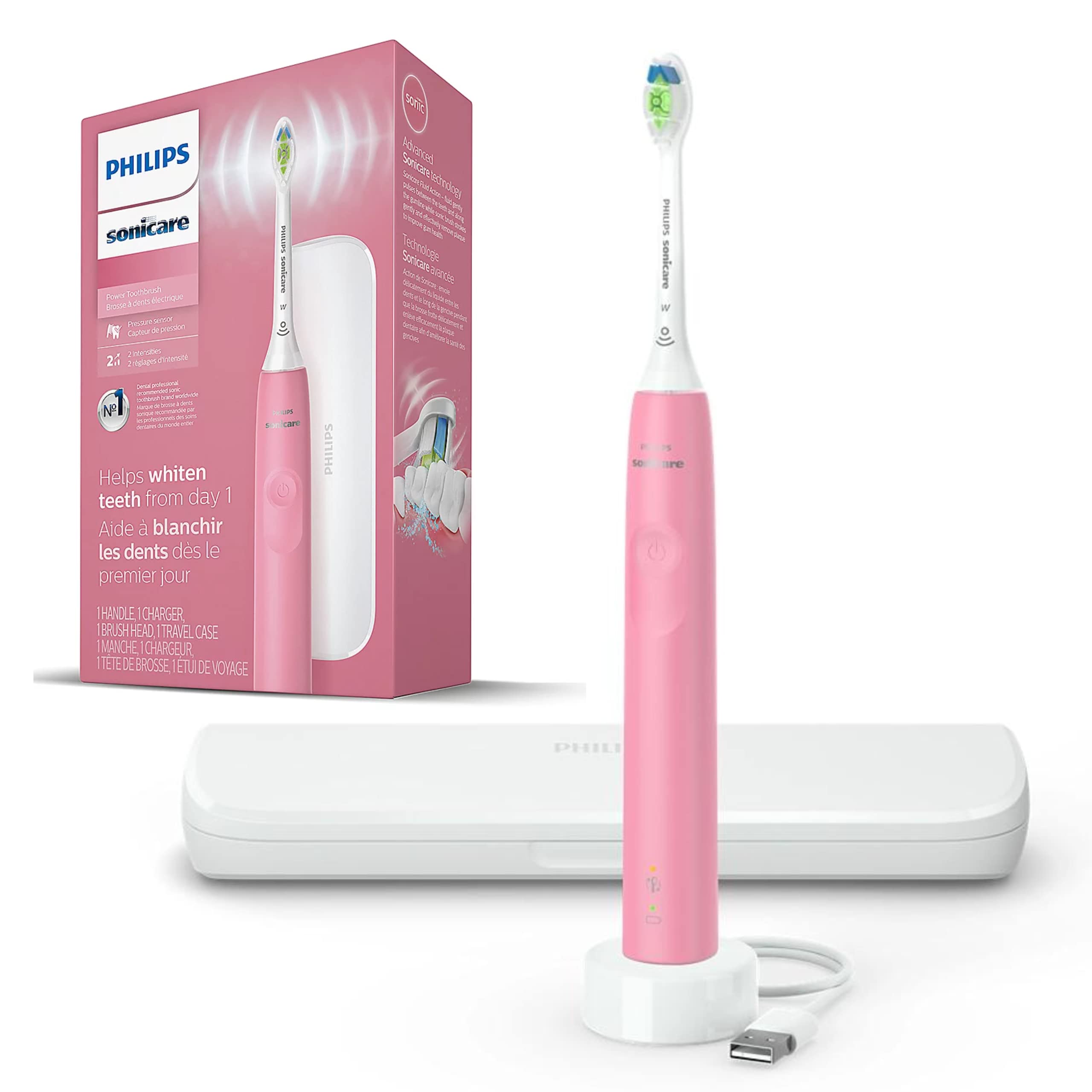 Foto 1 | Cepillo De Dientes Eléctrico Philips Sonicare Diamondclean (rosa) - Venta Internacional.