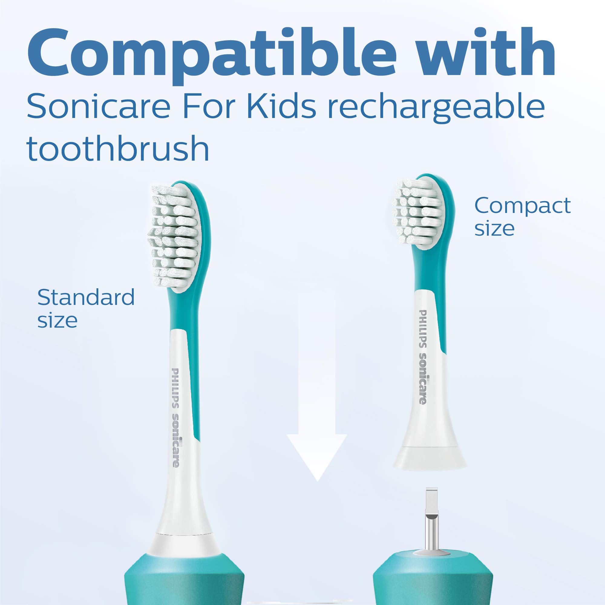 Foto 6 pulgar | Cabezales De Cepillo De Dientes De Repuesto Philips Sonicare Kids 3+ - Venta Internacional.