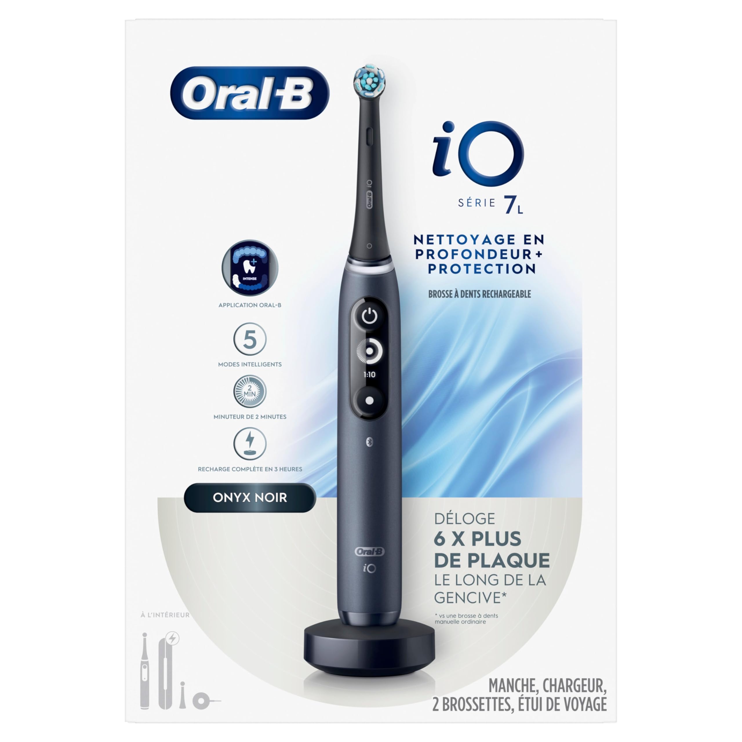 Foto 8 pulgar | Cepillo De Dientes Eléctrico Oral-b Io Deep Clean + Protect Black - Venta Internacional.