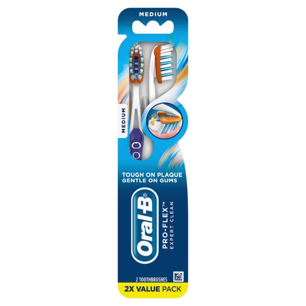 Foto 2 pulgar | Cepillo de Dientes Oral-b Pro-health Expert Clean Medium 2 Unidades - Venta Internacional