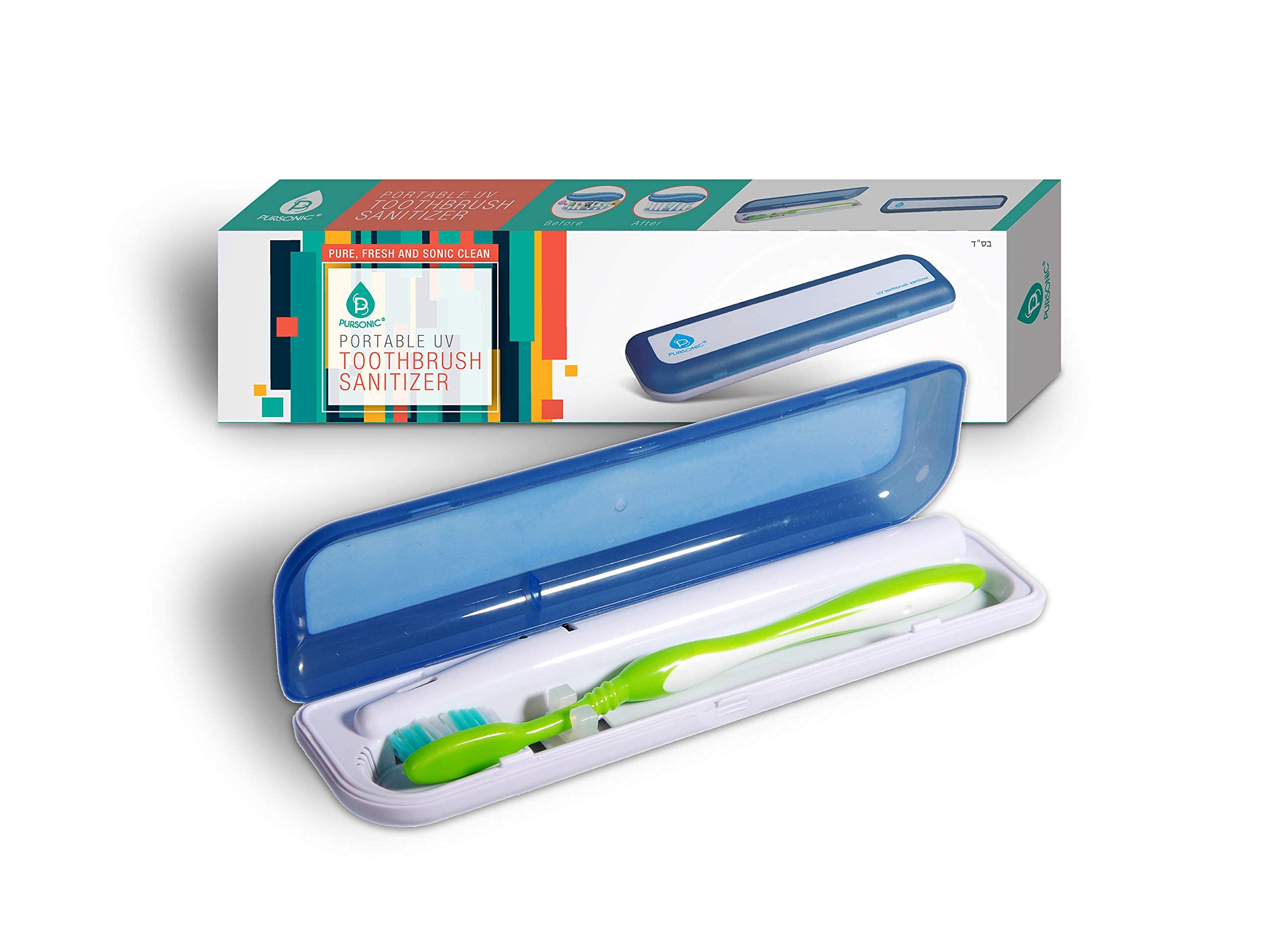 Foto 2 pulgar | Cepillos de Dientes Portable con Caja Desinfectante Pursonic S1 Portable Uv Travel - Venta Internacional