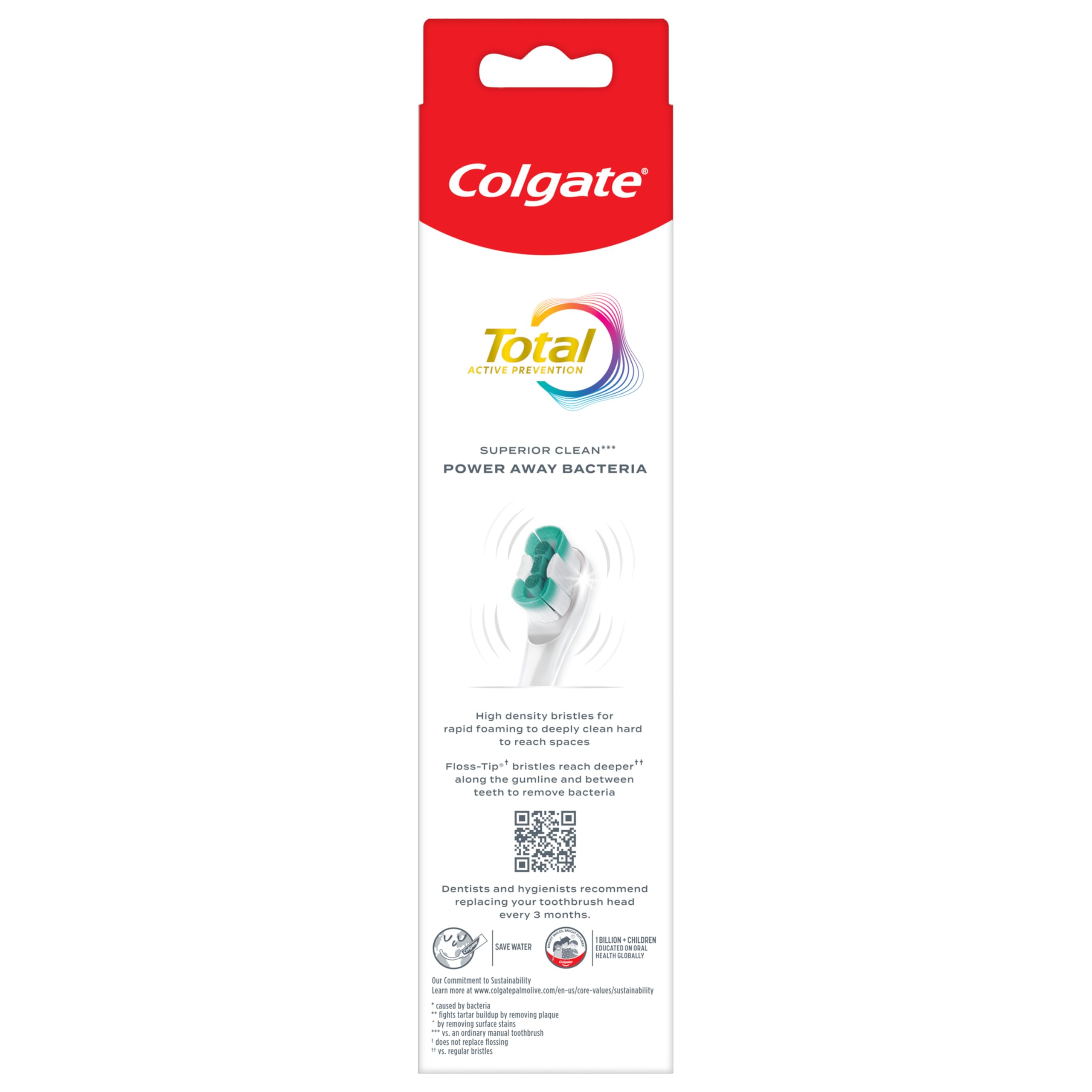 Foto 4 pulgar | Cepillo de Dientes Colgate Total White con Pilas -  Venta Internacional