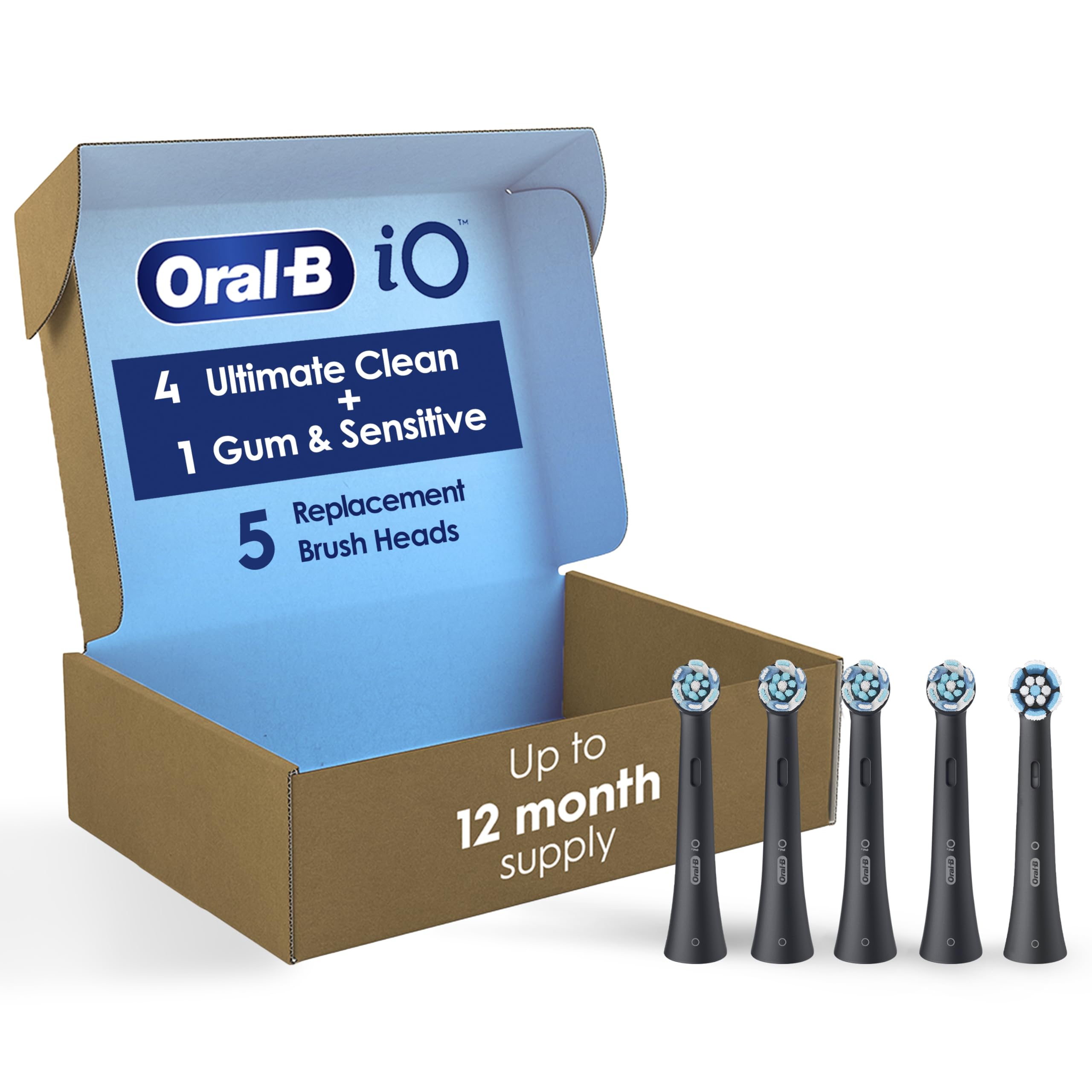 Foto 2 pulgar | Cabezales De Cepillo De Repuesto Oral-b Io Ultimate Clean X5 - Venta Internacional.