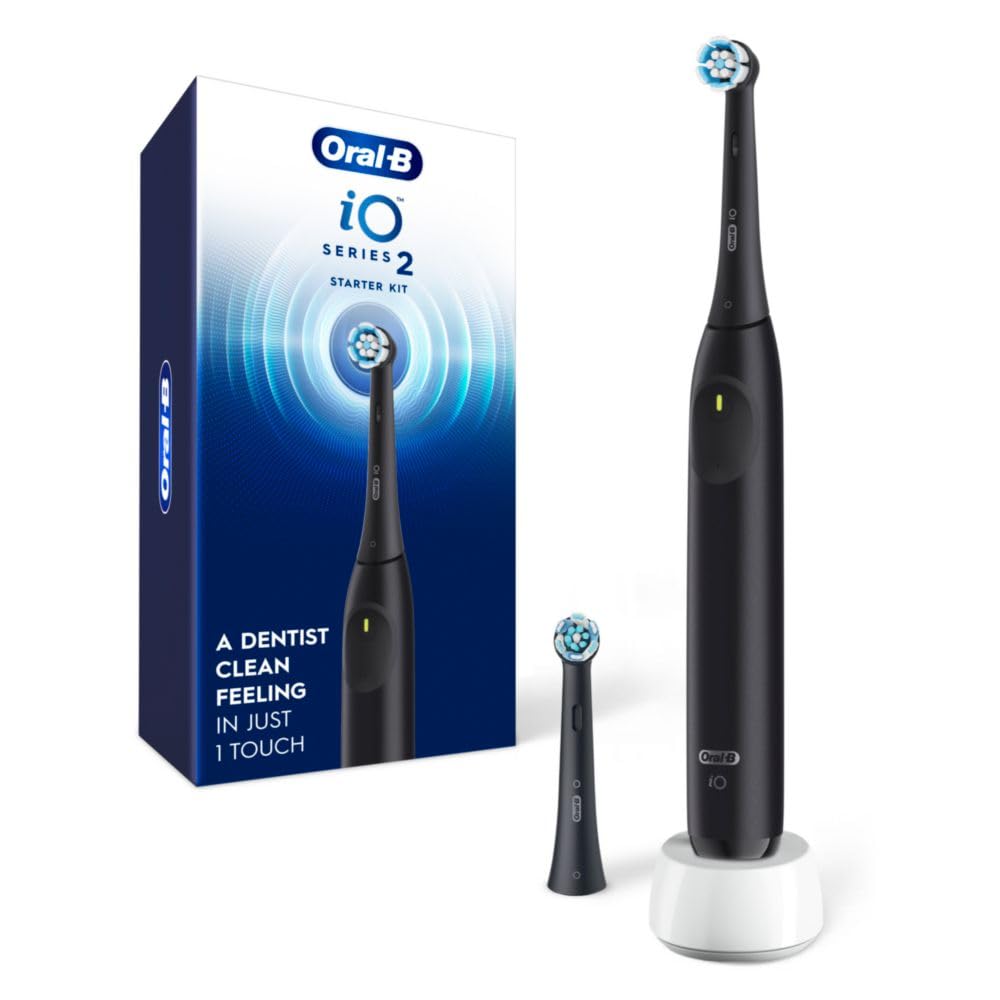 Foto 2 pulgar | Cepillo De Dientes Eléctrico Oral-b Io Series 2 Night Black Con 2 Cabezales - Venta Internacional.