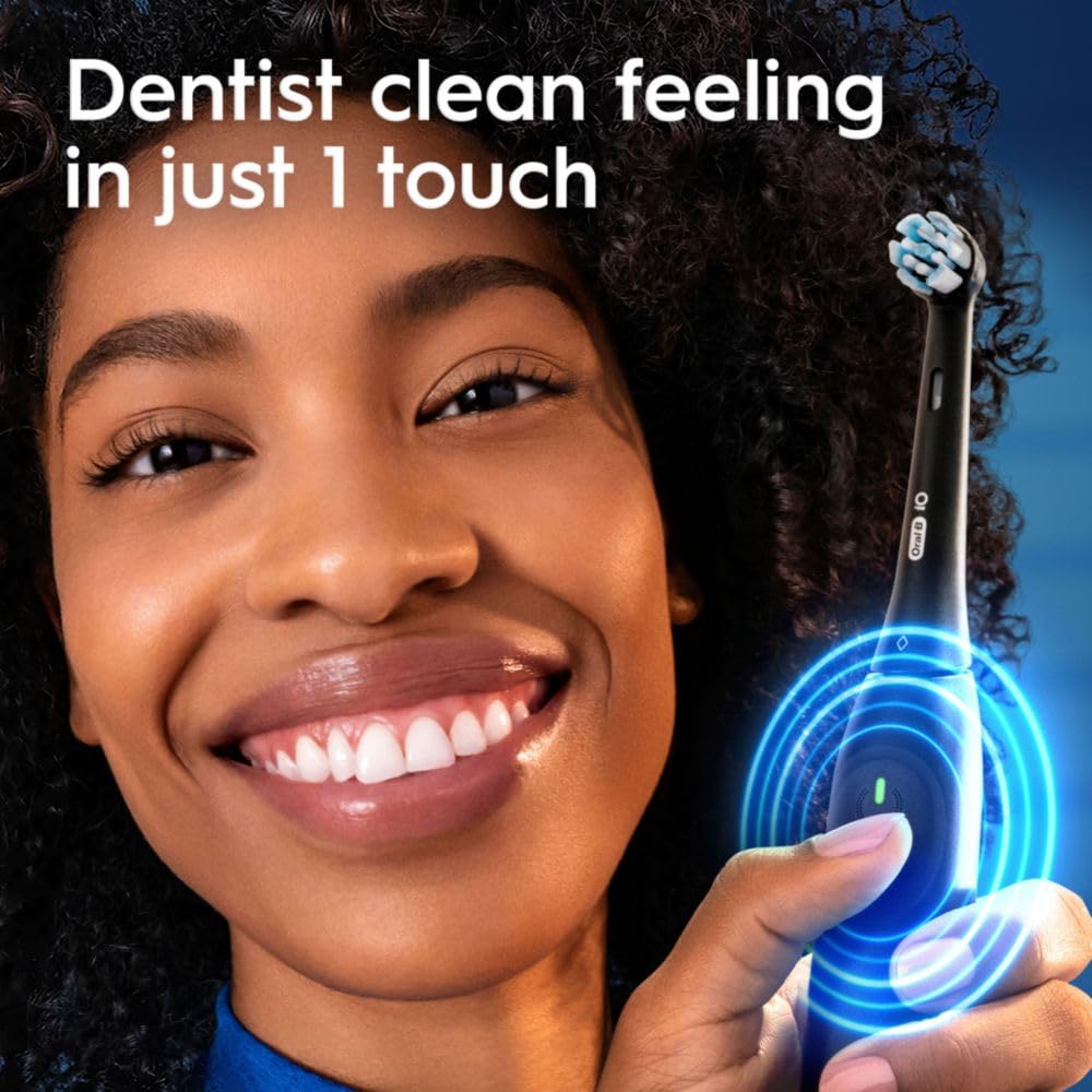 Foto 5 | Cepillo De Dientes Eléctrico Oral-b Io Series 2 Night Black Con 2 Cabezales - Venta Internacional.