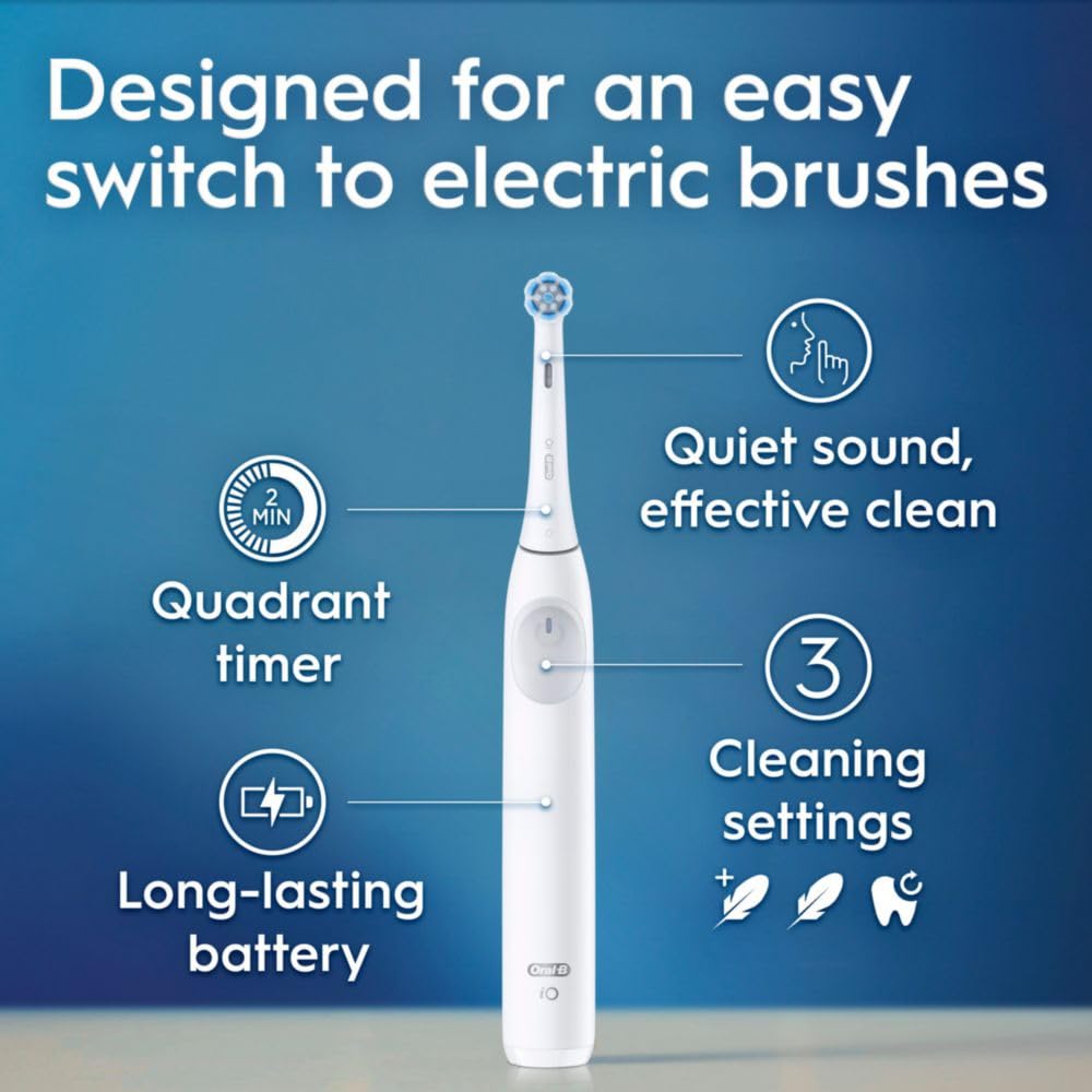 Foto 8 pulgar | Cepillo De Dientes Eléctrico Oral-b Io Series 2 Recargable Blanco - Venta Internacional.
