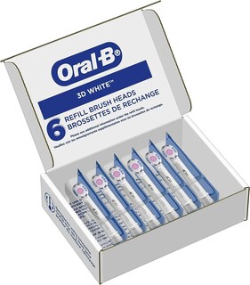Foto 2 | Cabezales De Cepillo De Repuesto Oral-b 3d, Color Blanco, Paquete De 6 - Venta Internacional.