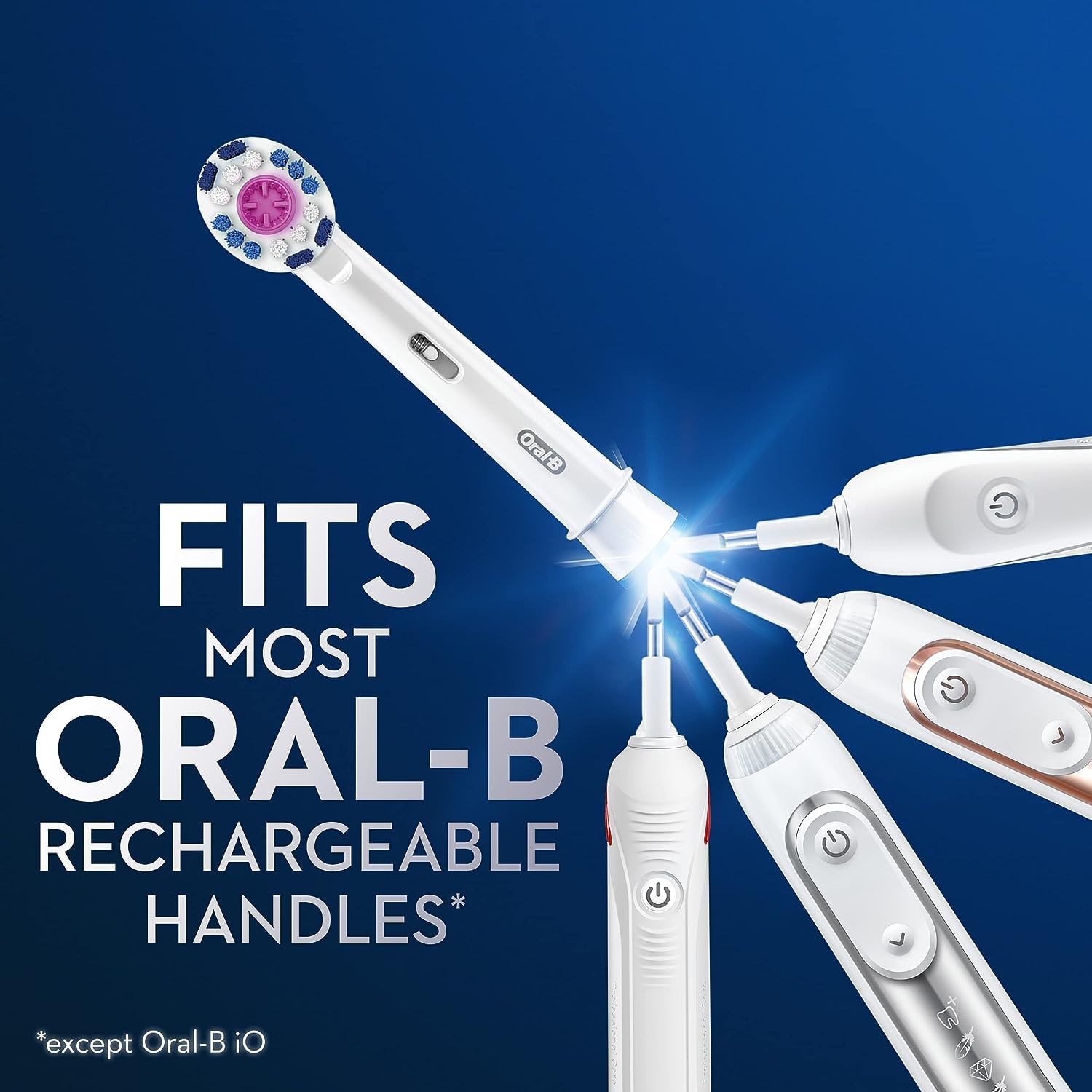 Foto 6 pulgar | Cabezales De Cepillo De Repuesto Oral-b 3d, Color Blanco, Paquete De 6 - Venta Internacional.