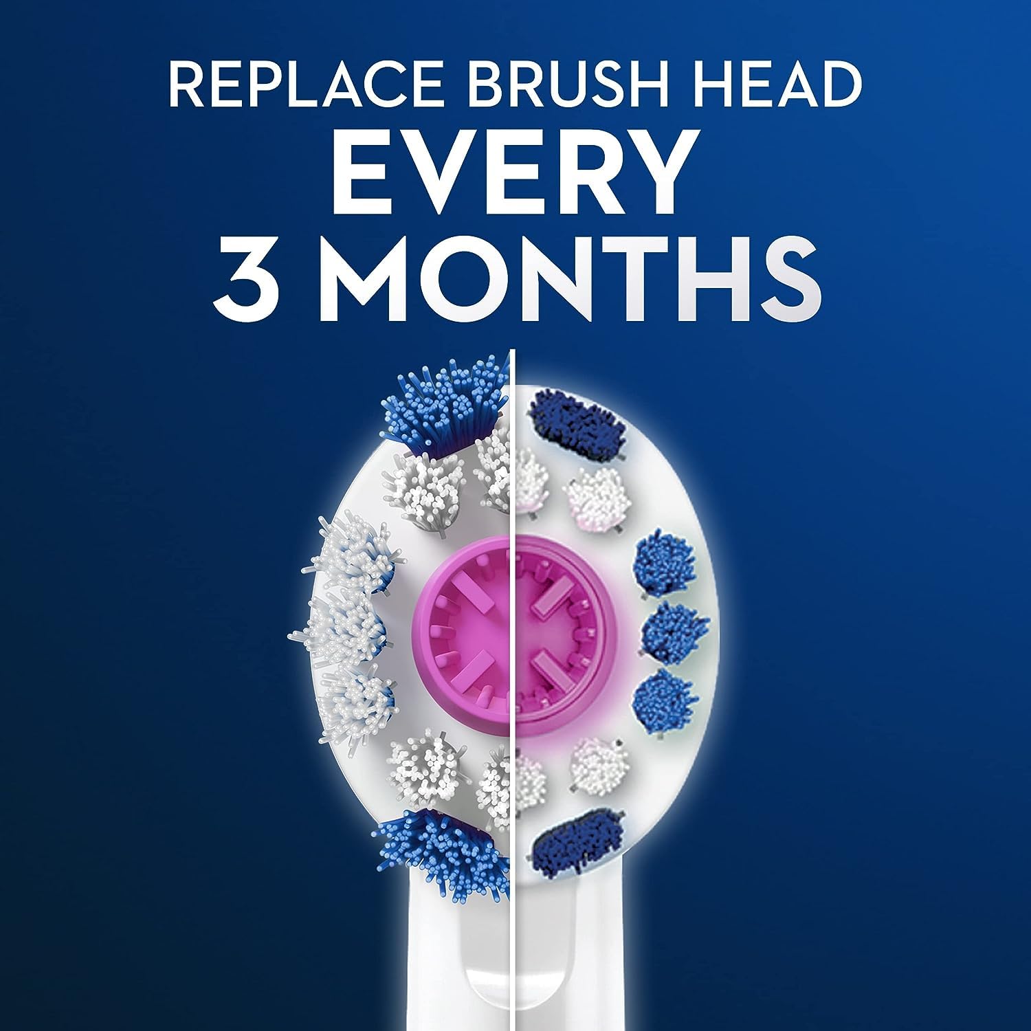 Foto 6 | Cabezales De Cepillo De Repuesto Oral-b 3d, Color Blanco, Paquete De 6 - Venta Internacional.